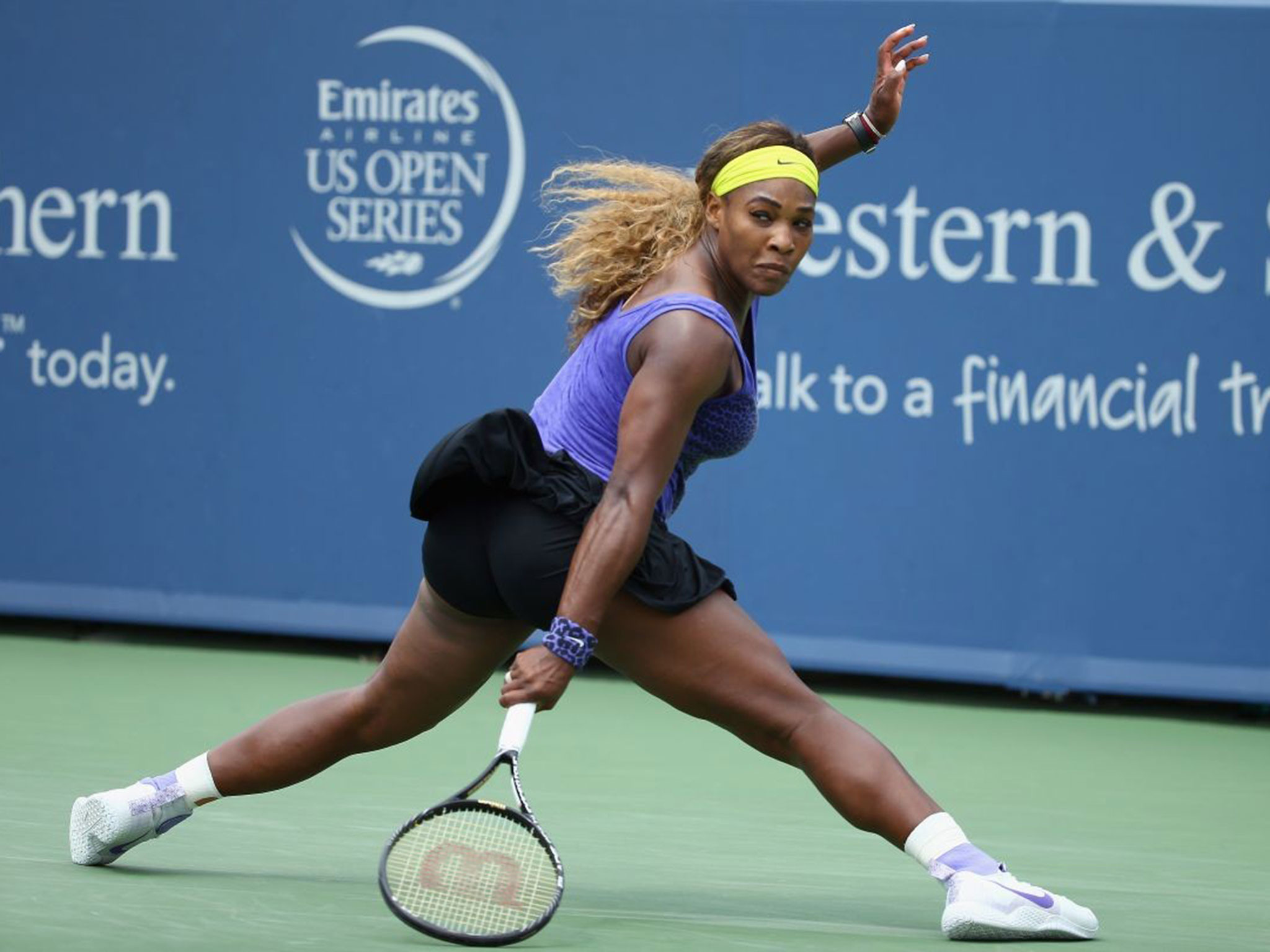 2048x1536 US Open 2014: Serena Williams forgets age and stays focused on the present  | The Independent