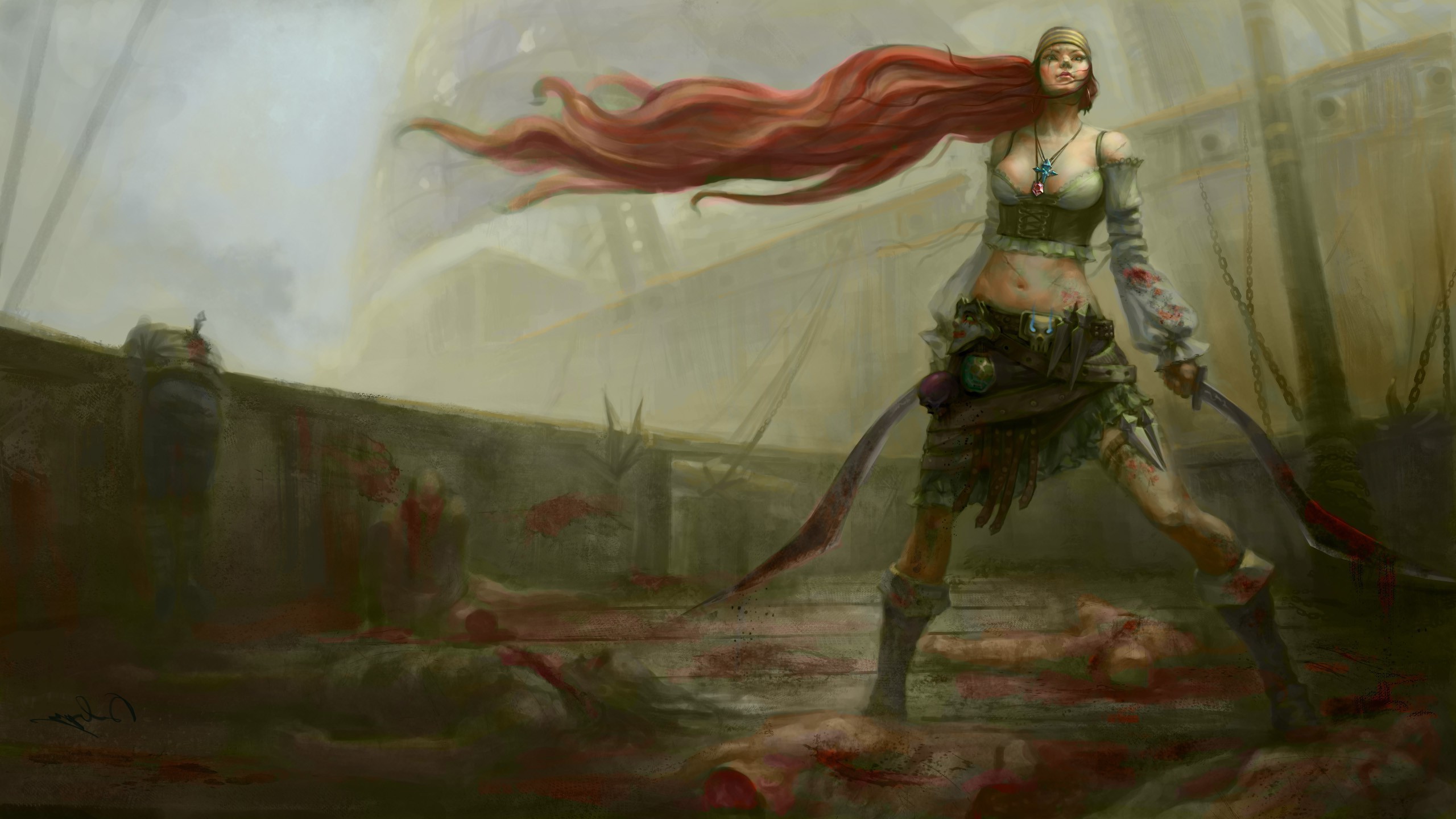 2560x1440 League Of Legends, Katarina The Sinister Blade Wallpapers HD / Desktop and  Mobile Backgrounds