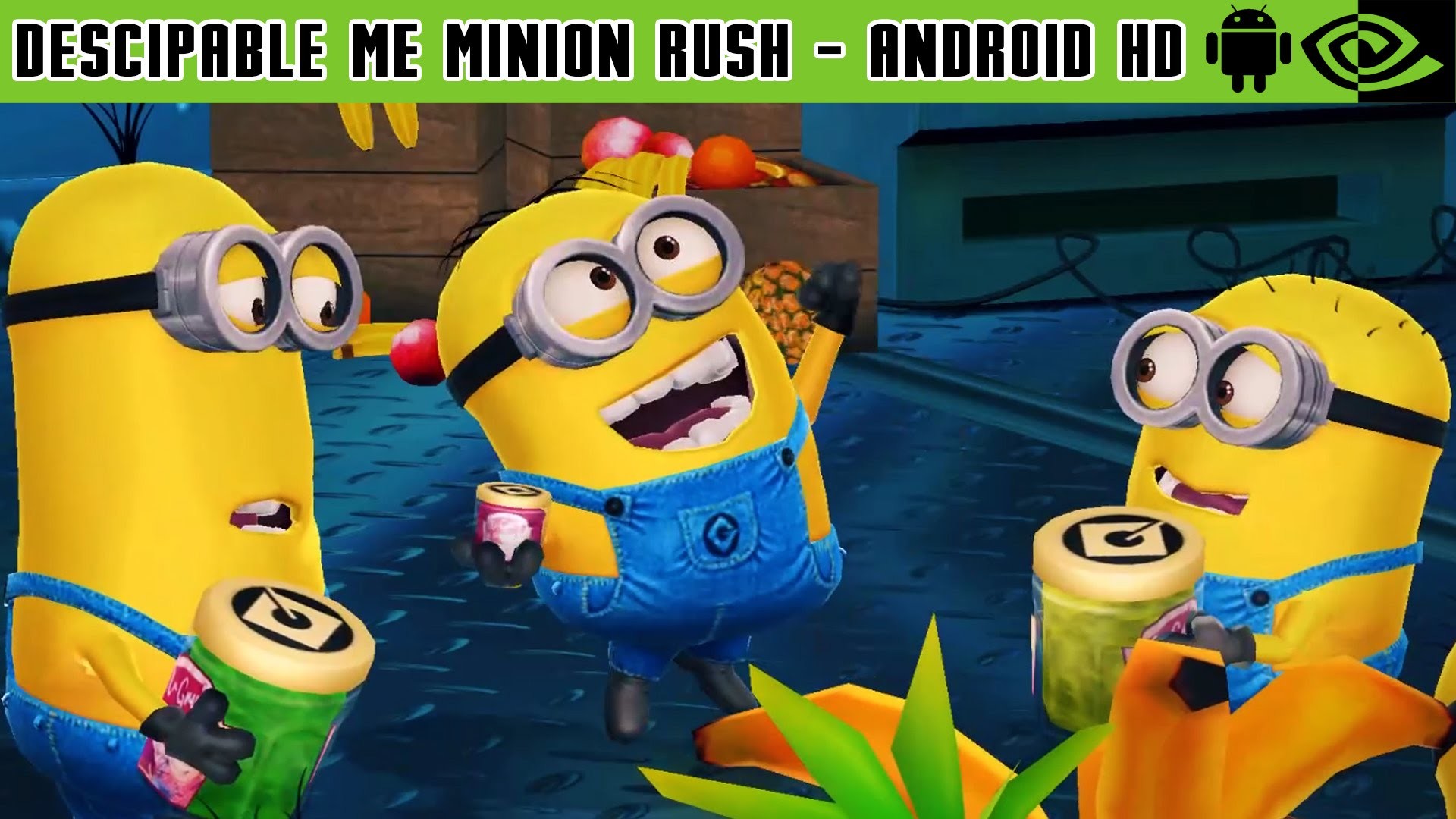 1920x1080 Descipable Me Minion Rush - Gameplay Nvidia Shield Tablet Android 1080p ( Android Games HD) - YouTube