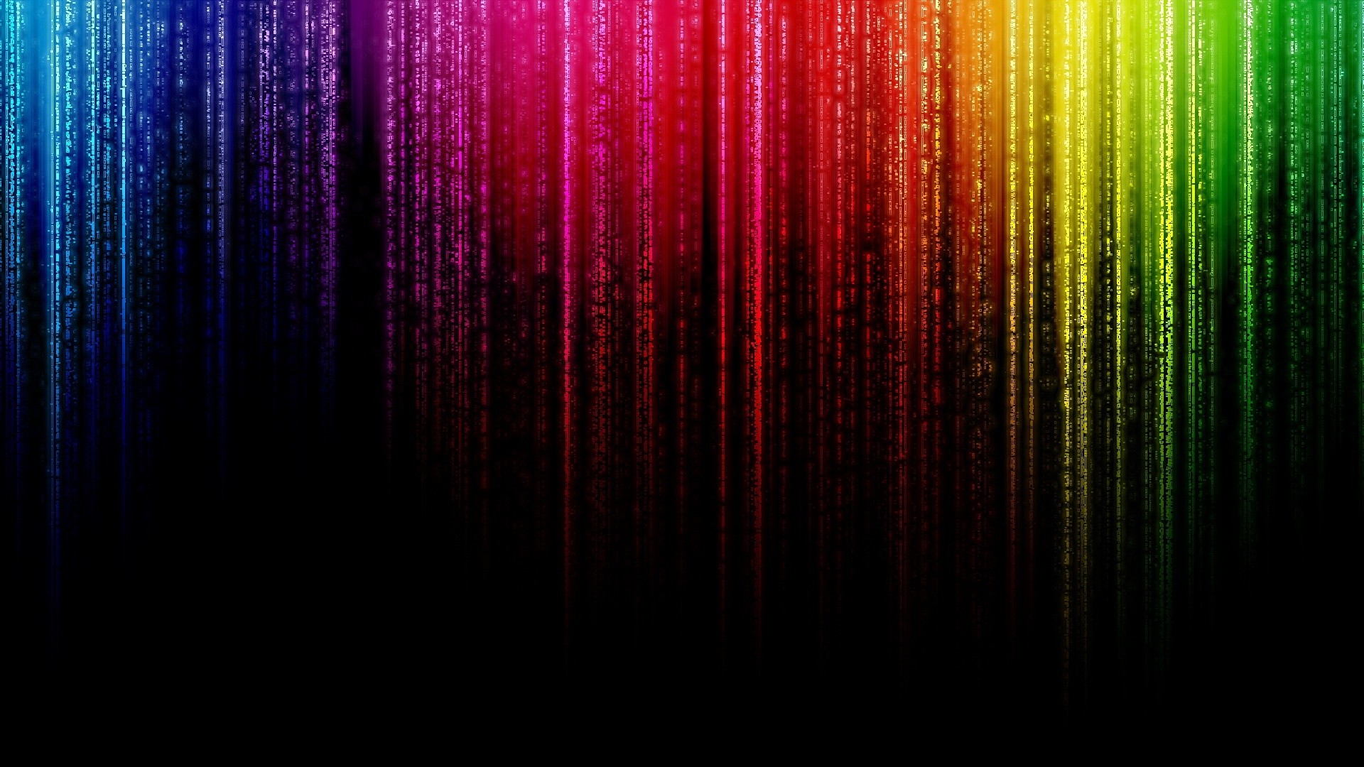 1920x1080 Rainbow Matrix Wallpapers Resolution : Filesize : kB, Added on February  Tagged : rainbow