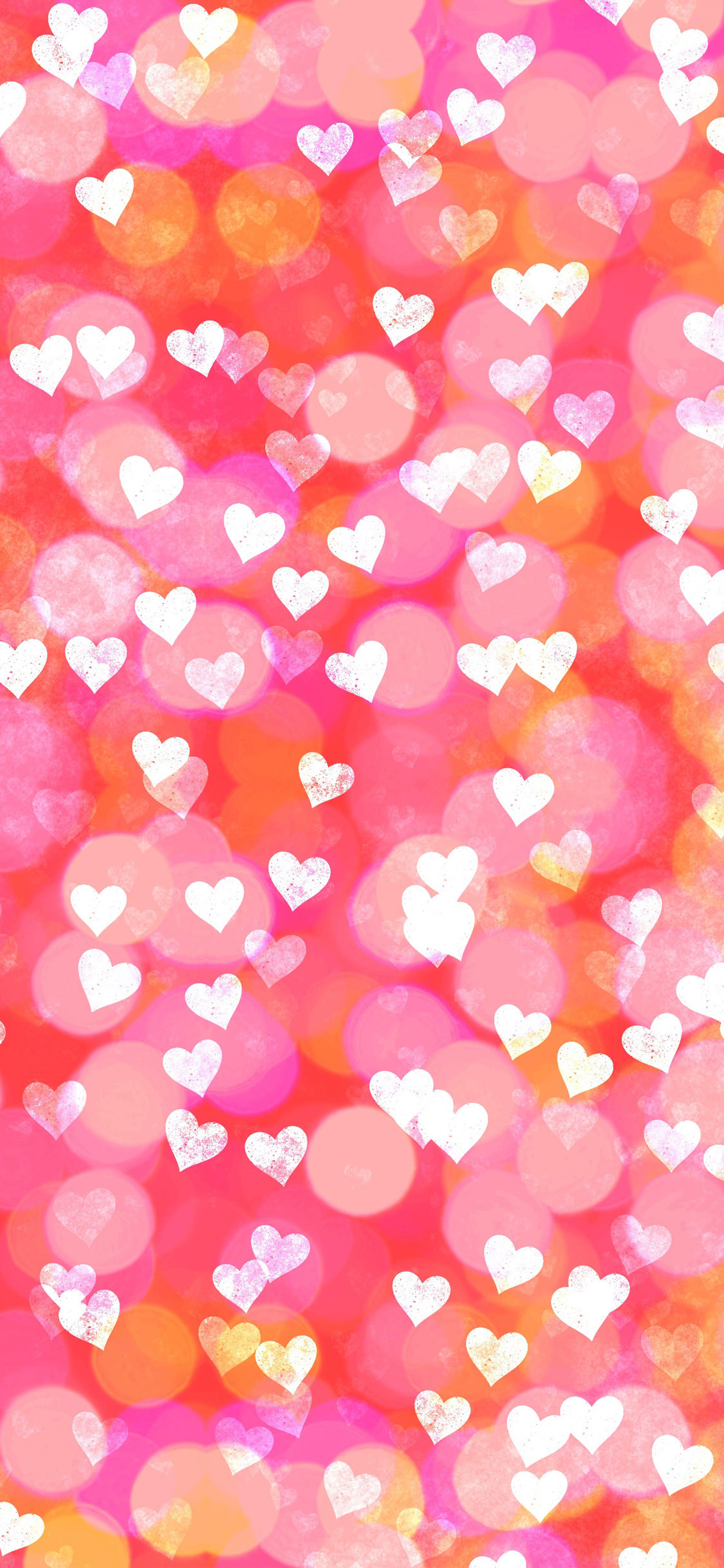 1125x2436 Hearts-iPhone-X-Background