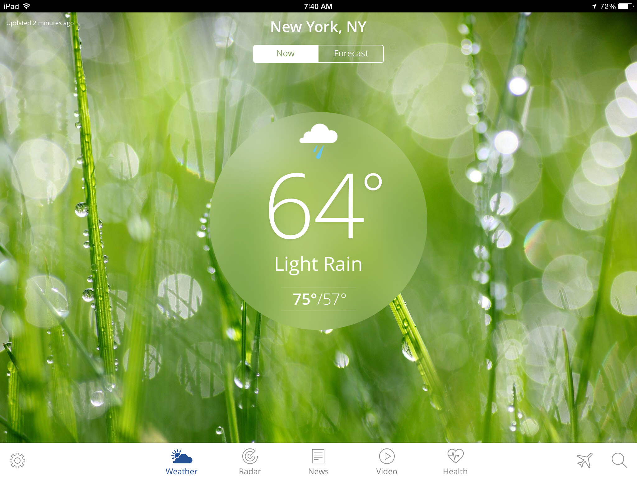 2048x1536 The Weather Channel App for iPad 