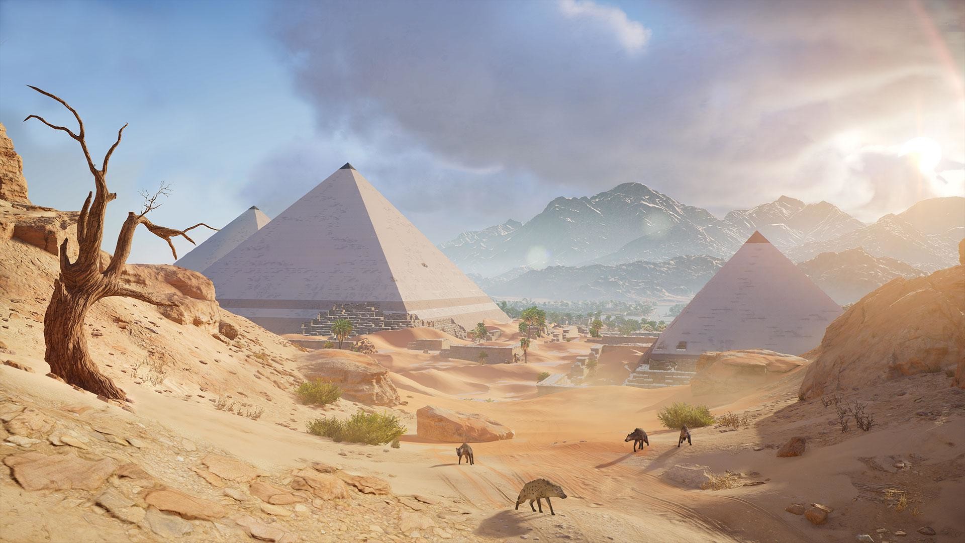1920x1080 Credit: Ubisoft. The pyramids.