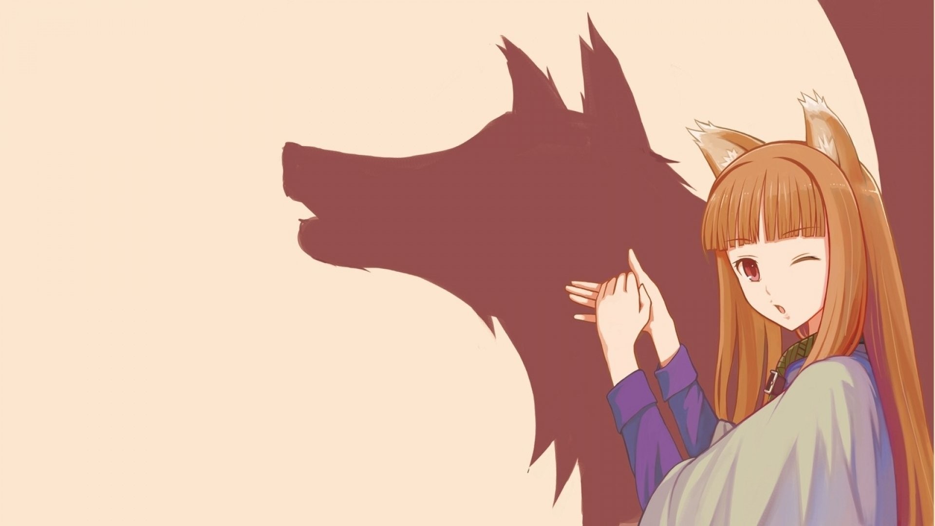 1920x1080 Anime - Spice and Wolf Wallpaper