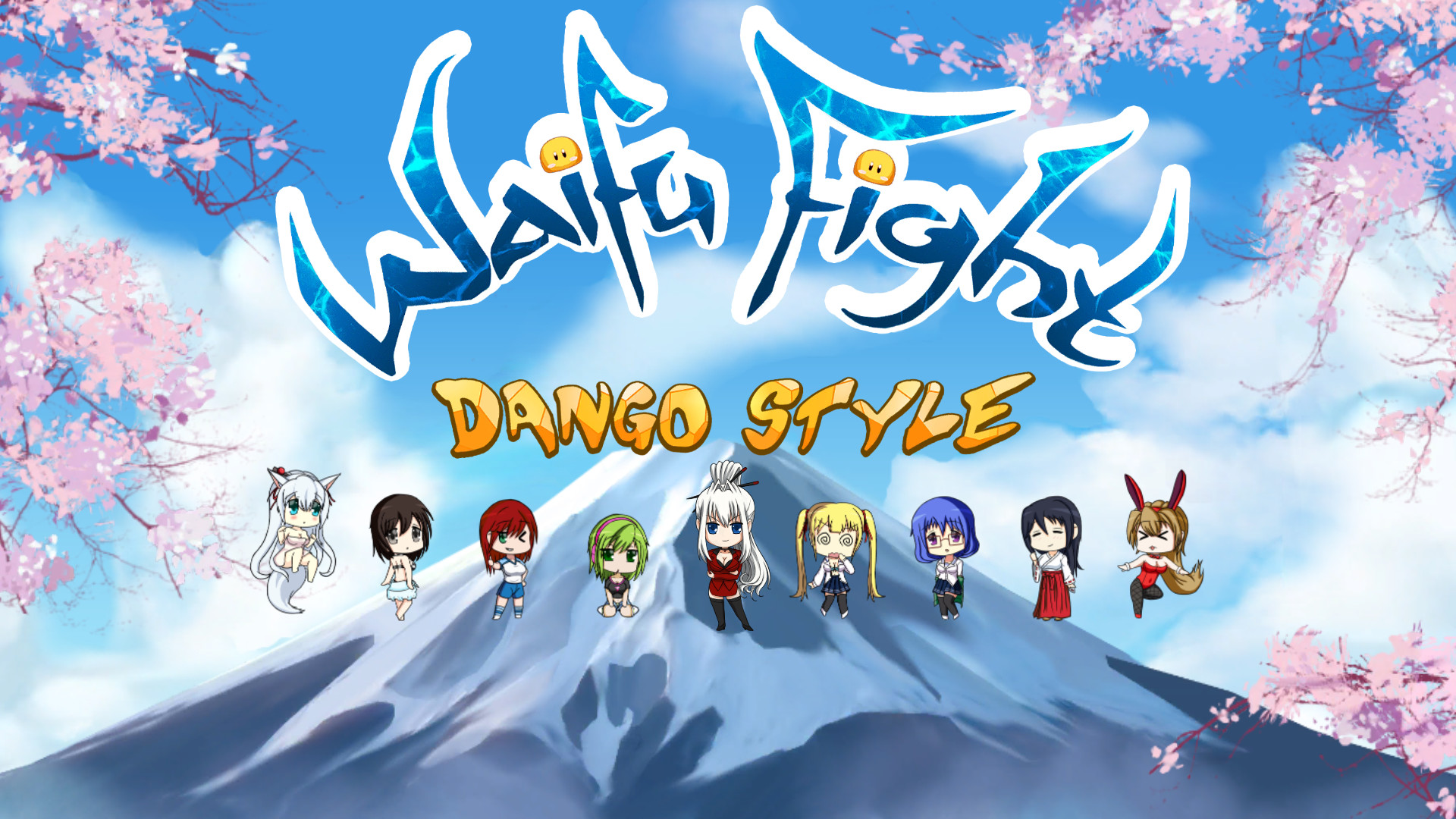 1920x1080 Waifu Fight Dango Style