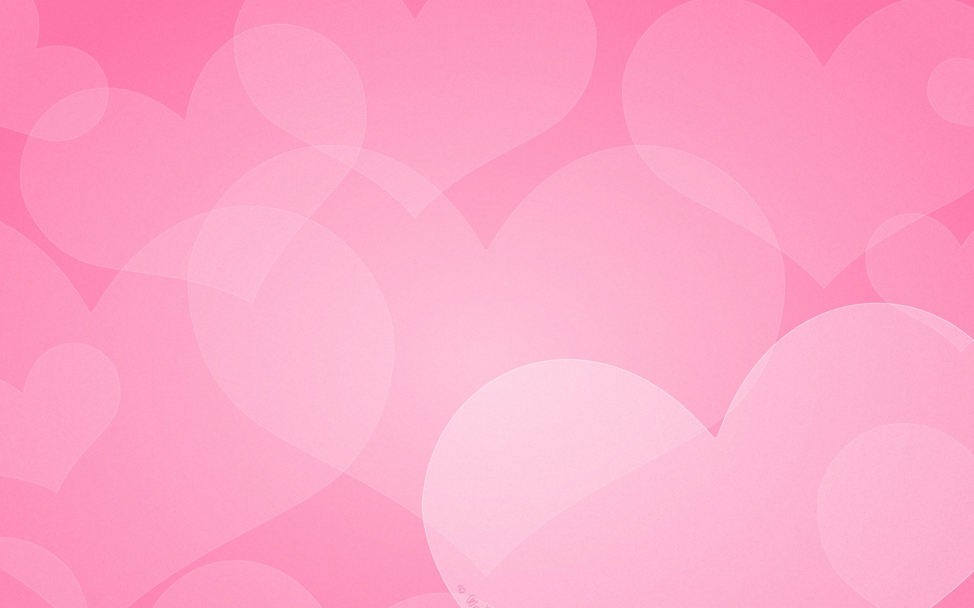 1920x1200 Heart Pink Background Wallpaper Pictures