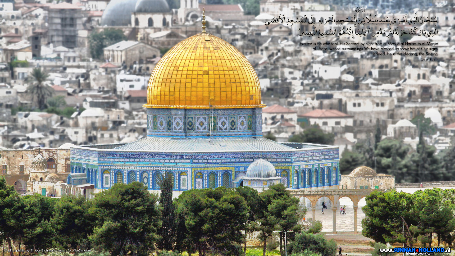 1920x1080 Masjid Al Aqsa (Dome of the rock) Wallpaper