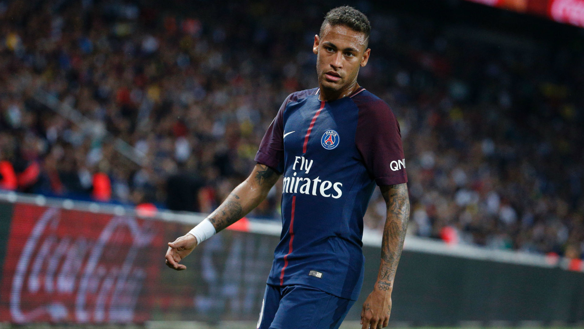 1920x1080 Neymar PSG ASSE Ligue 1 25082017