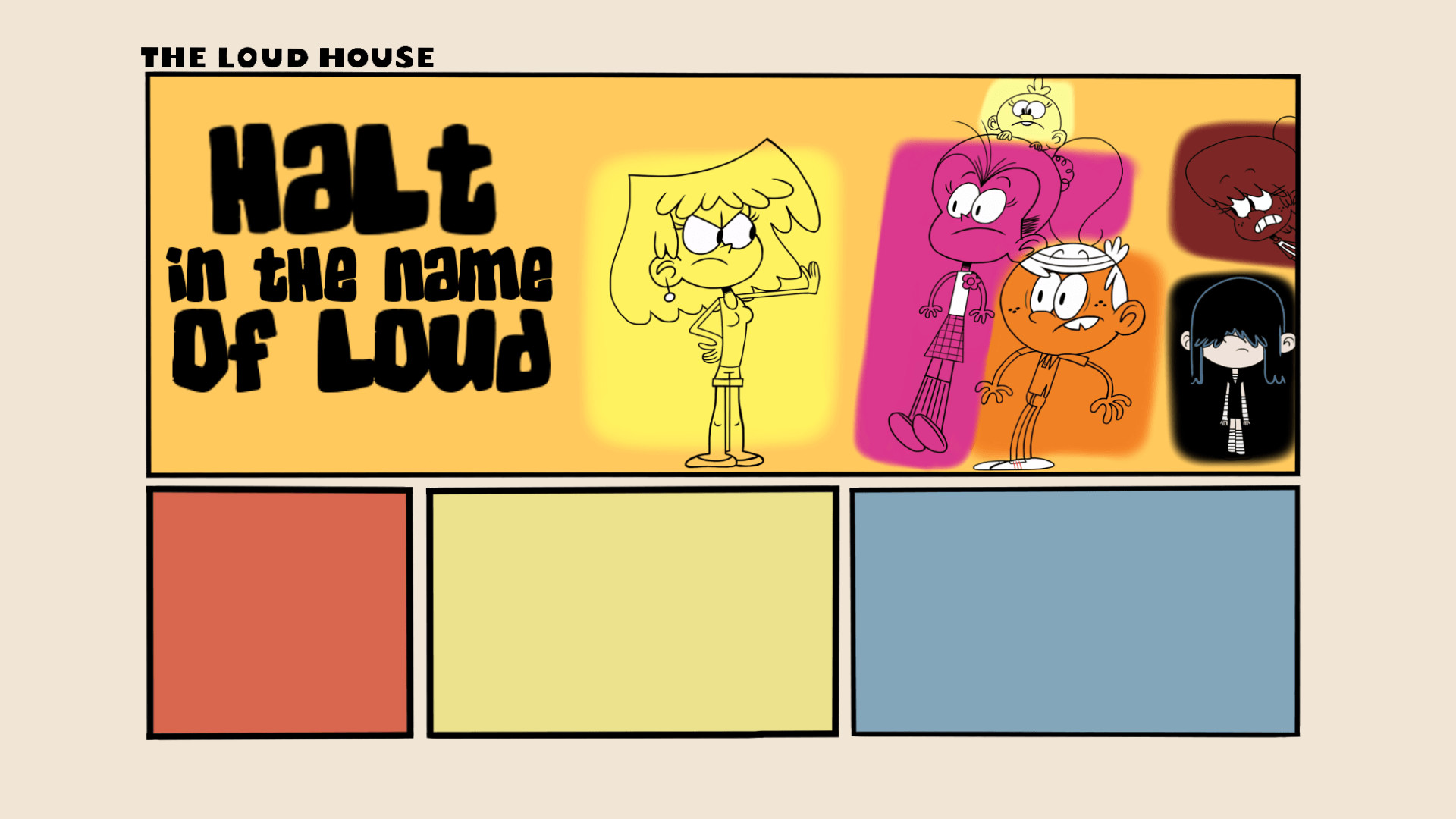 1920x1080 The Loud House on The-Crossover-Beach - DeviantArt