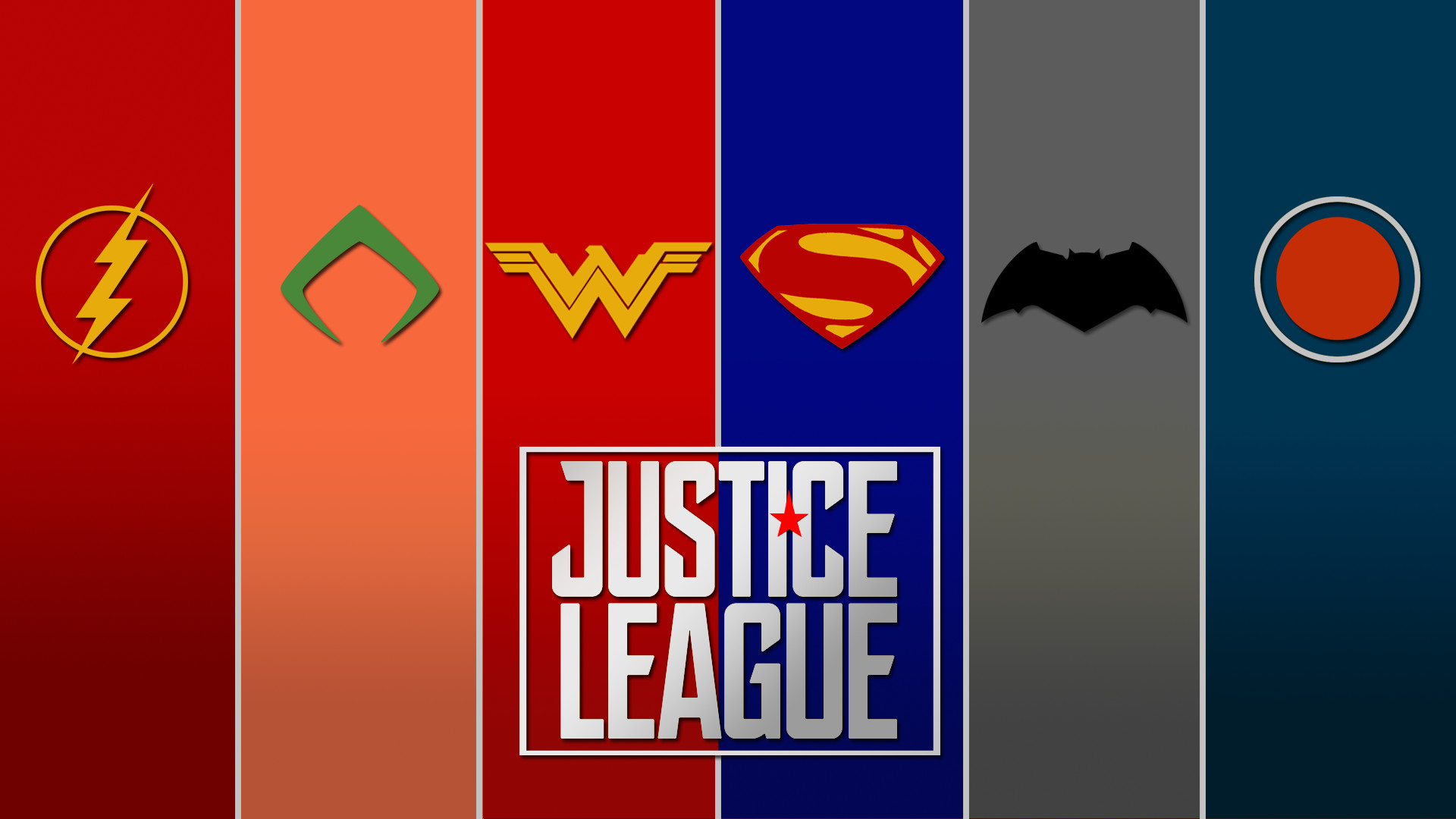 1920x1080 FAN-MADEMade a quick Justice League wallpaper ...