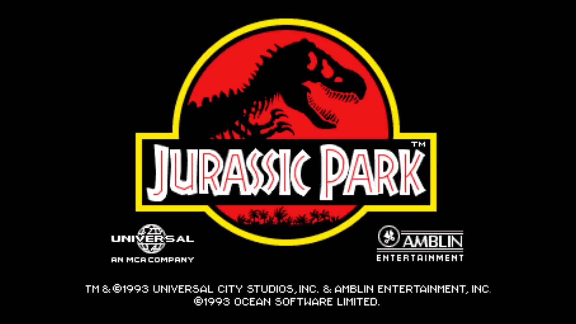 1920x1080 Jurassic Park - Main Menu/Jungle Background (Amiga OST)