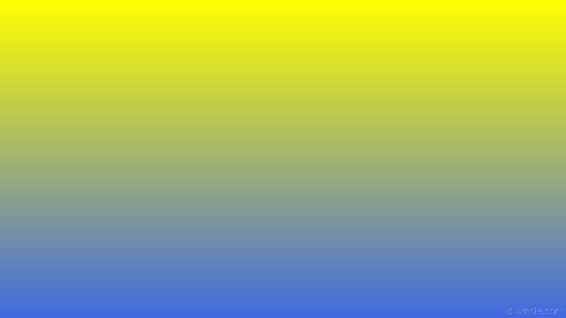 1920x1080 wallpaper yellow blue gradient linear royal blue #ffff00 #4169e1 90Â°