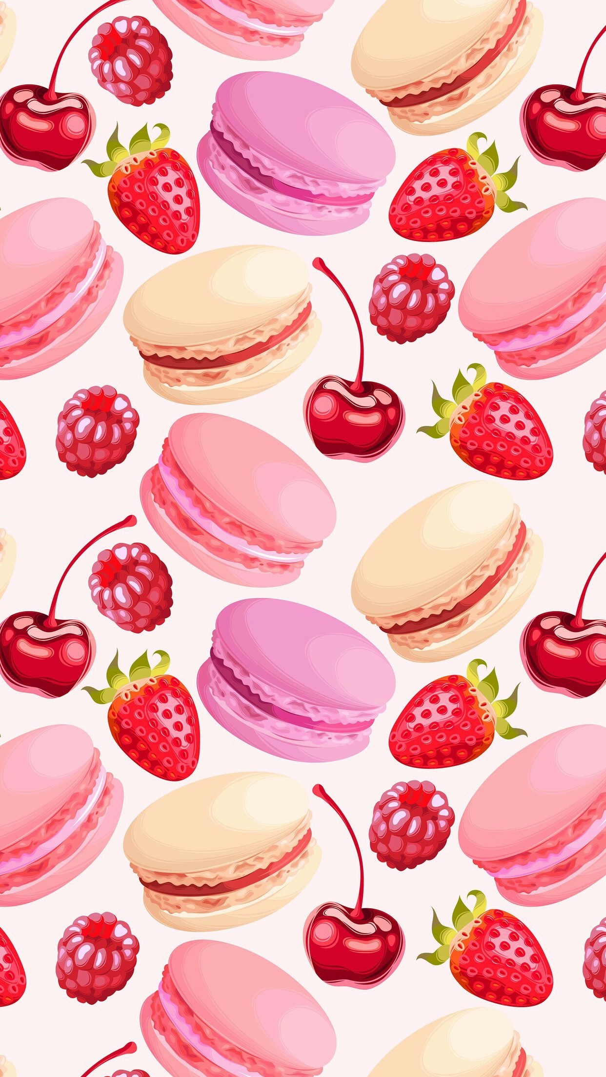 1242x2208 Cute Girly Macaroon Wallpaper for Iphone 7 resolution 