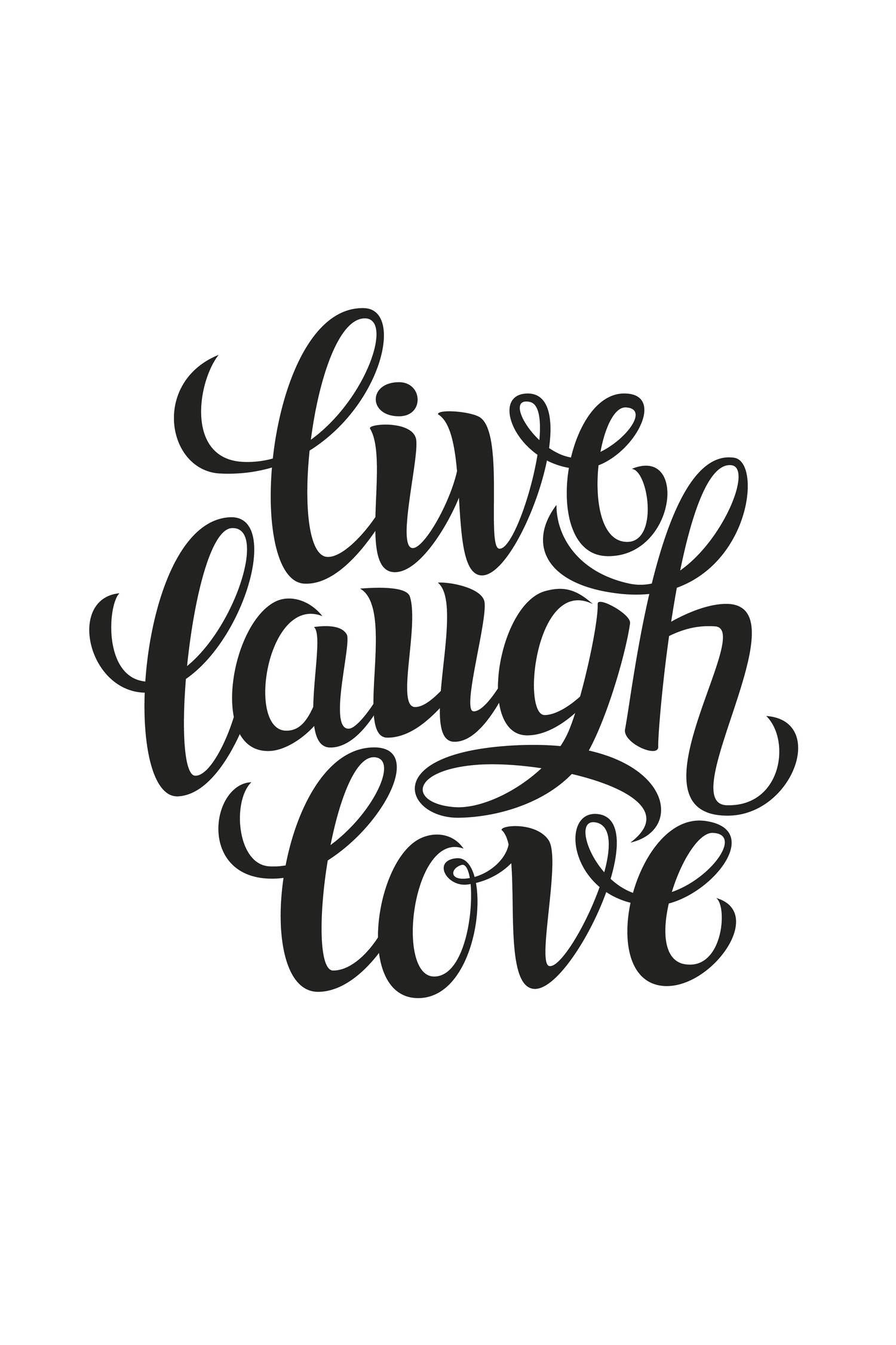 live love laugh  Inspirational quotes wallpapers Wallpaper quotes  Quotes inspirational positive