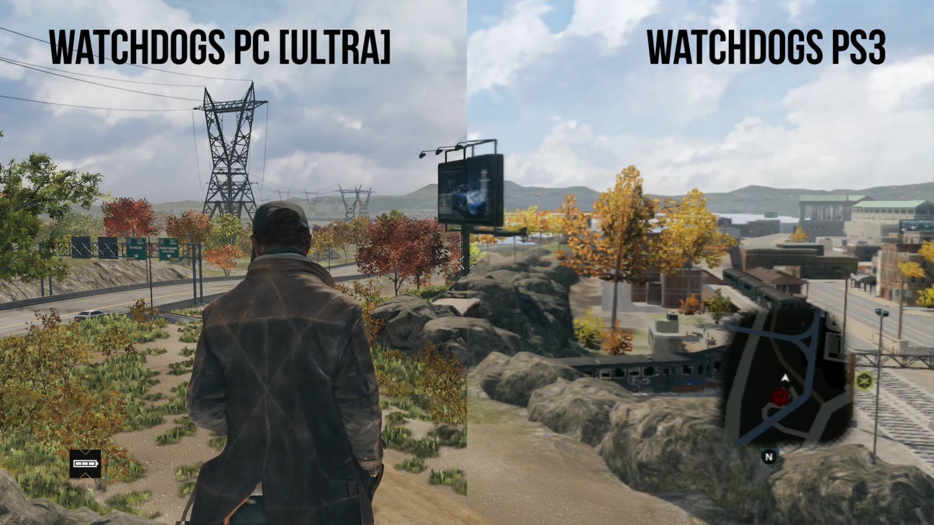 1920x1080 Watch_Dogs pc vs. ps3 (thank you based Austin Evans) ( i.imgur