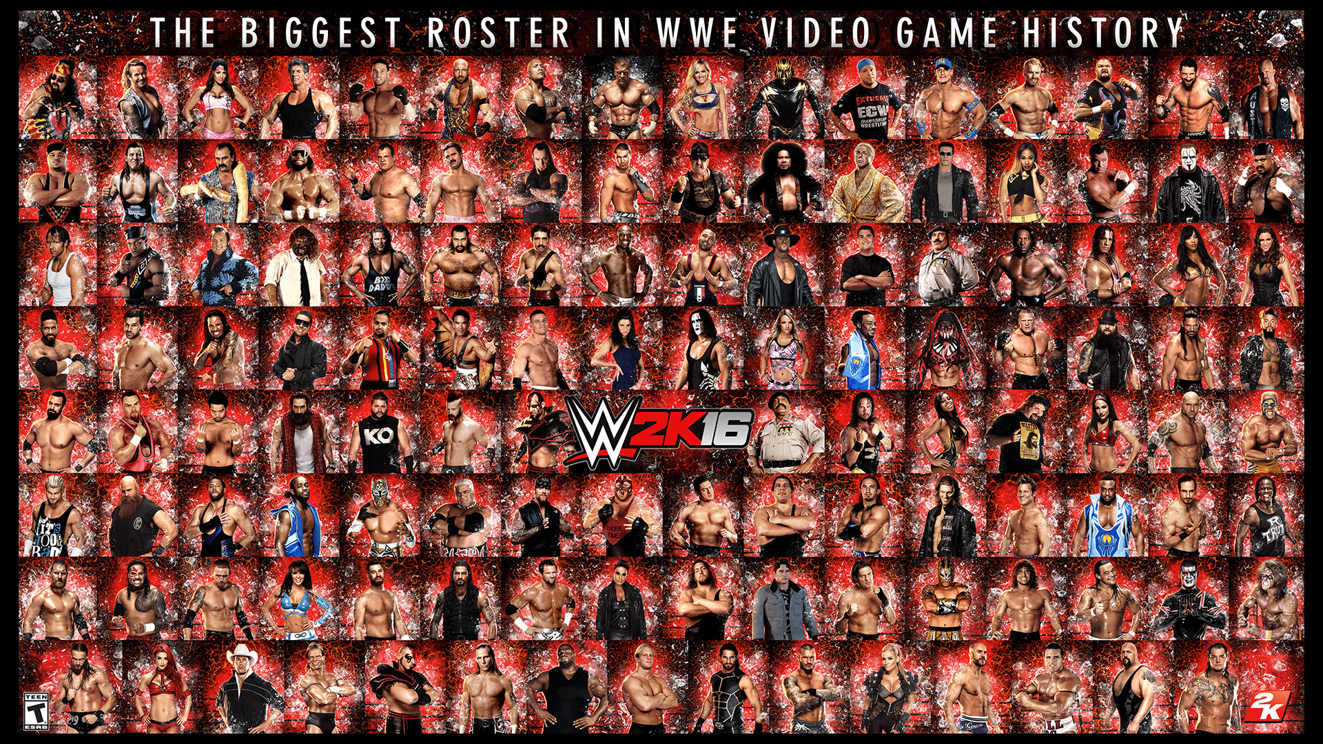1920x1080 WWE 2K16: Official Wallpaper Confirms Final On-Disc Roster Addition