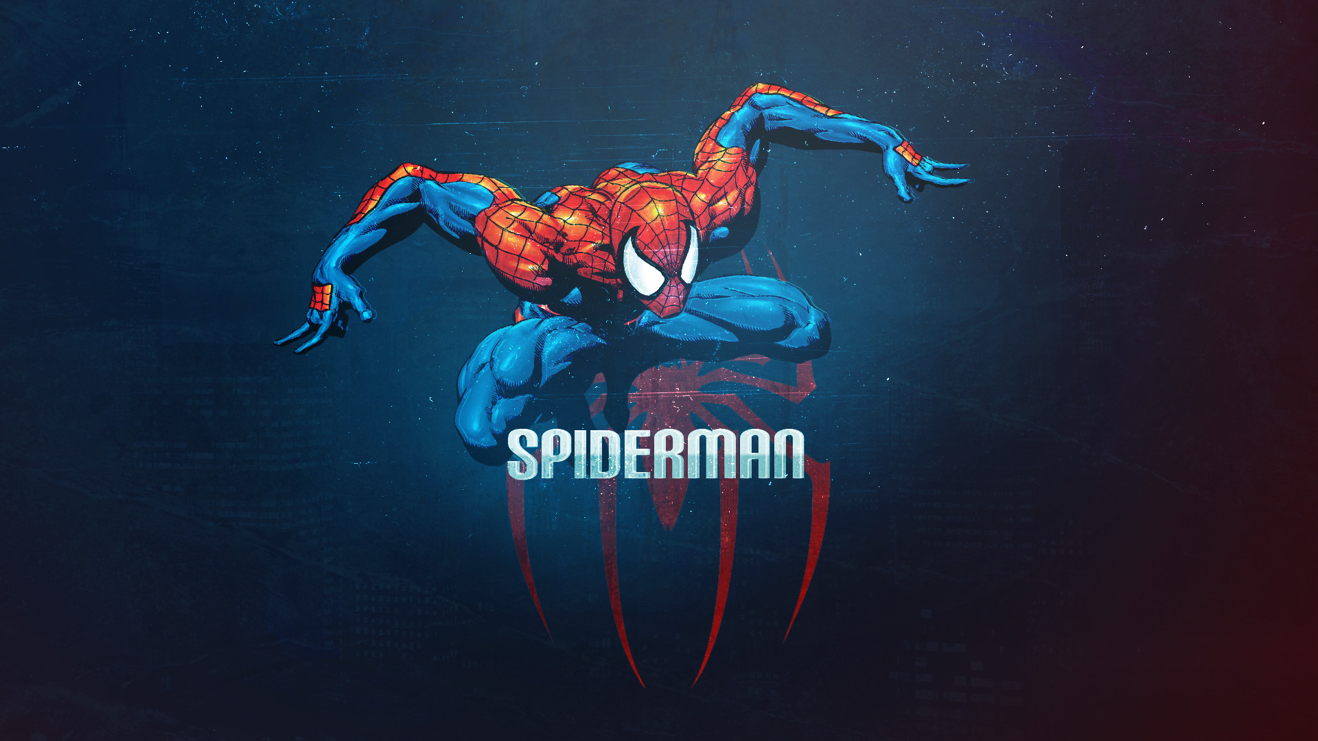 1920x1080 Marvel Comics Spider-Man Spider-man Logo Superheroes