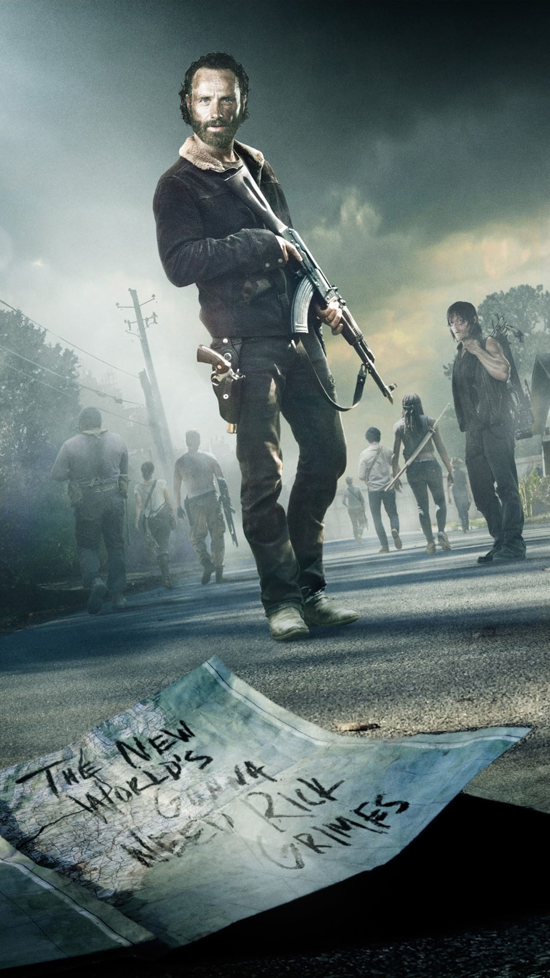1080x1920 The Walking Dead iPhone Wallpaper - WallpaperSafari