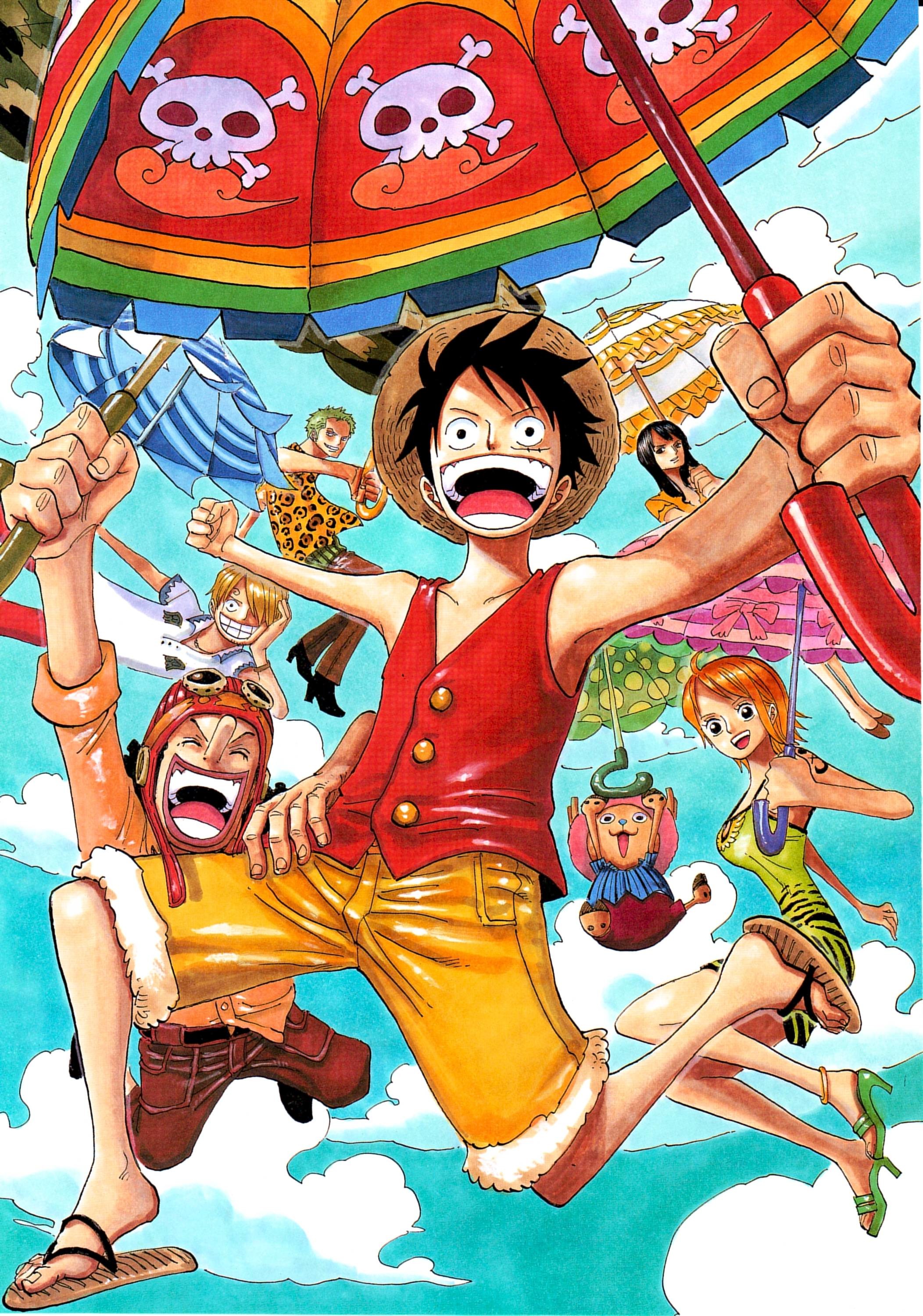 2104x3000 Eiichiro Oda, Toei Animation, One Piece, Color Walk 5 - Shark, Nami