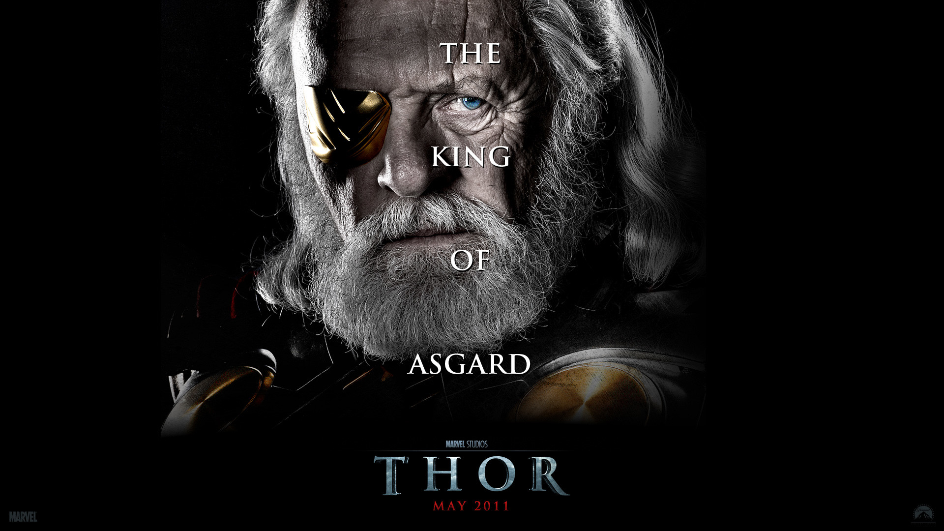 1920x1080 King Odin from the Marvel Studios movie Thor wallpaper