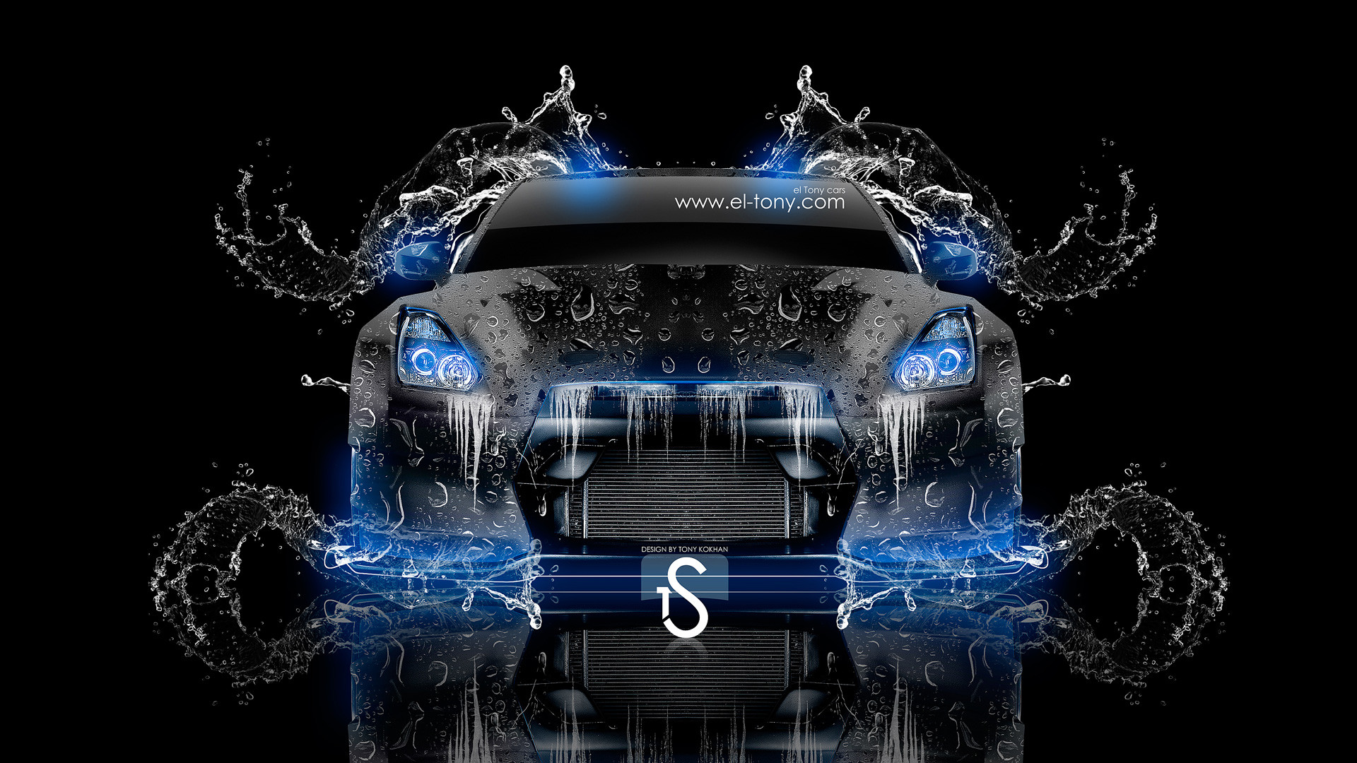 1920x1080 Nissan GTR R35 Front Water Tuning Car 2013 Â« el Tony