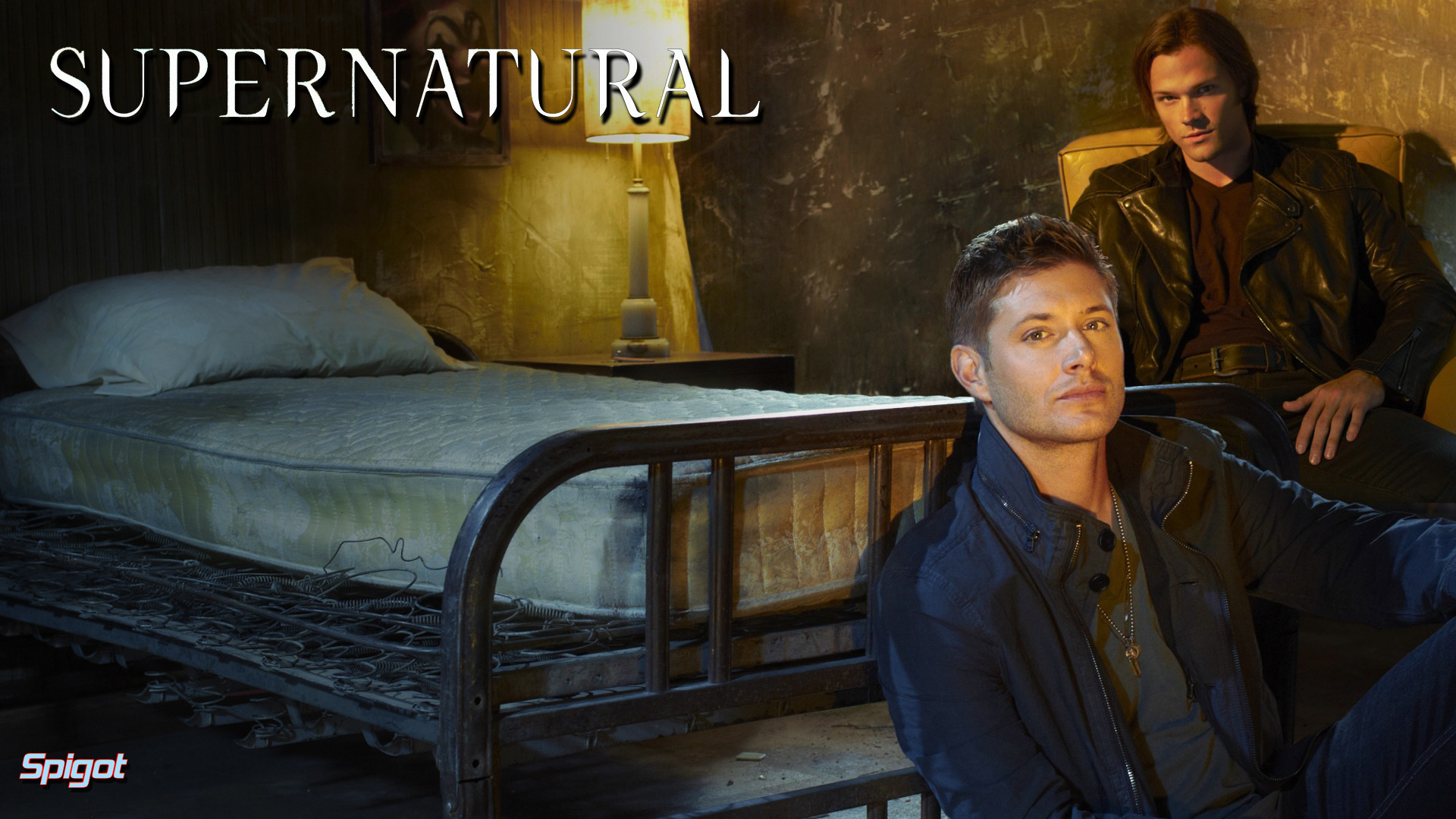1920x1080 Here's a new wallpaper I did for the fantastic show Supernatural staring  Jared Padalecki (Sam Winchester) & Jensen Ackles (Dean Winchester), this  show just ...