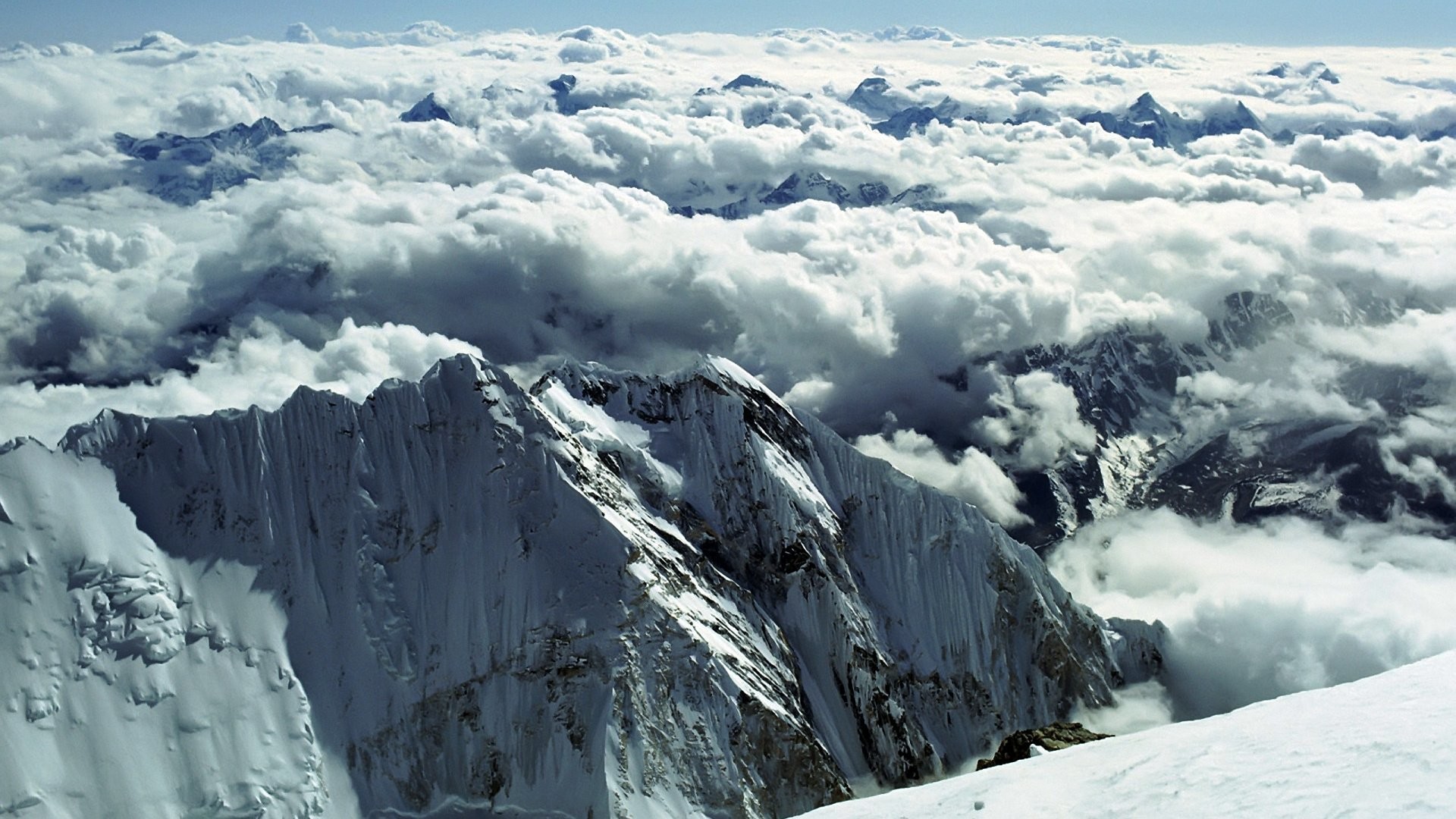 1920x1080 View From Top Of Mount Everest