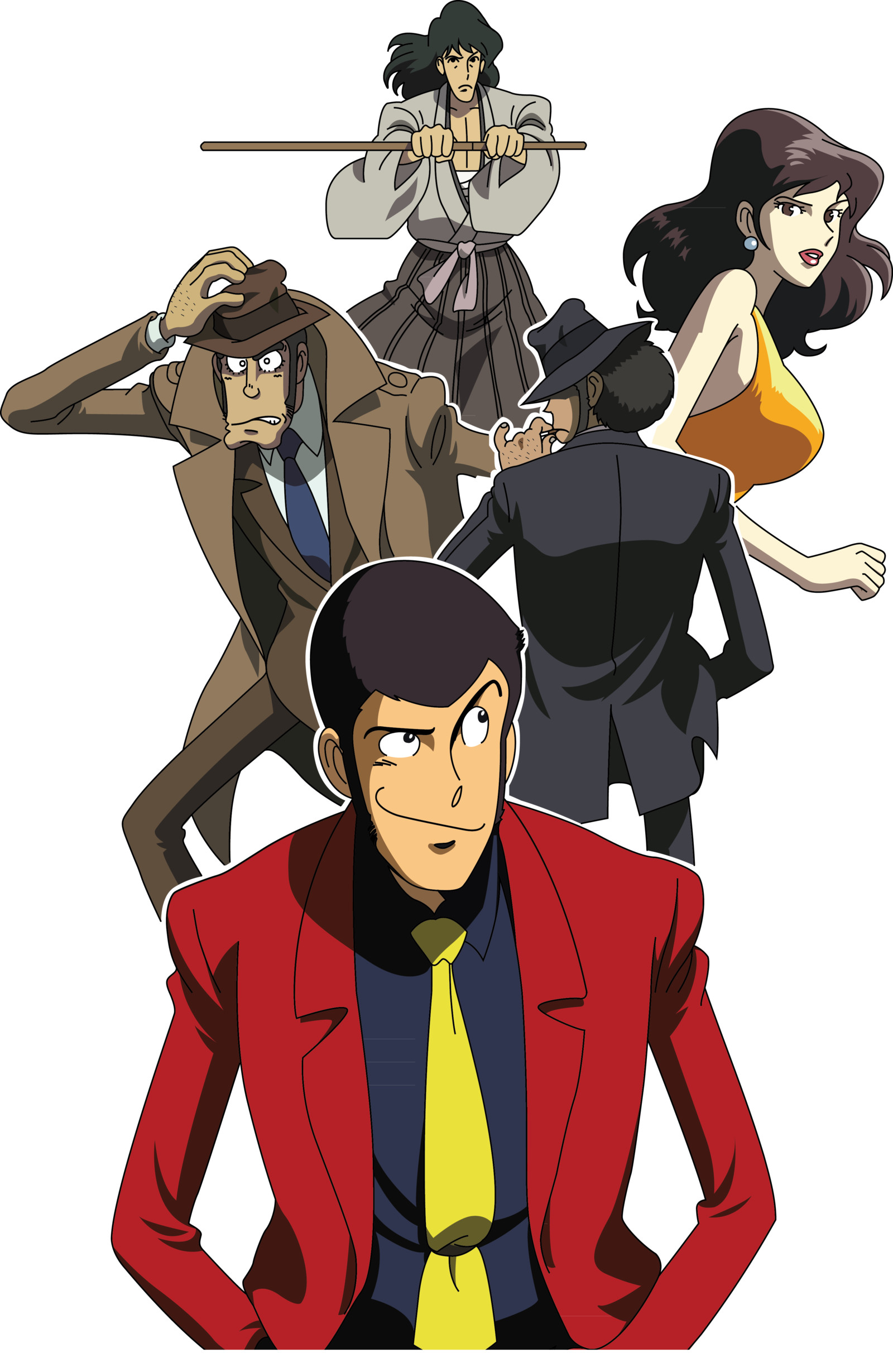 1600x2458 HD Quality Wallpaper | Collection: Anime,  Lupin The Third