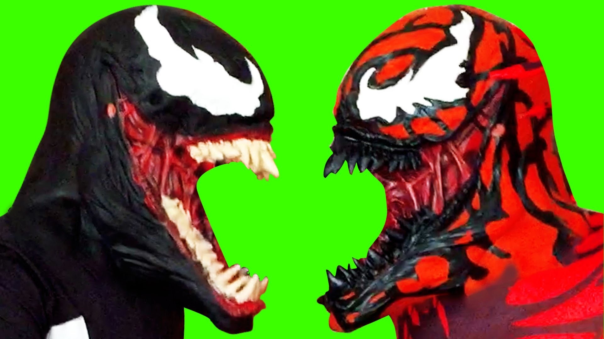 1920x1080 Spiderman Villains Venom vs Carnage wM&M's Candy || Real Life Superhero  Movie