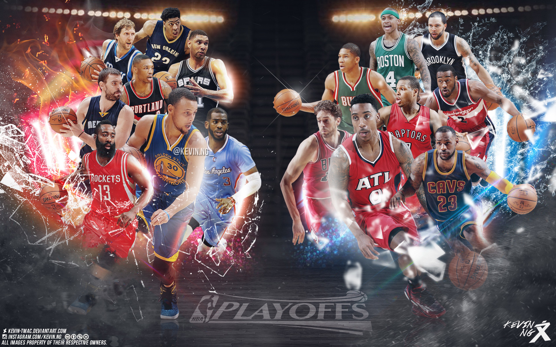 1920x1200 2015 NBA Playoffs Stars  Wallpaper