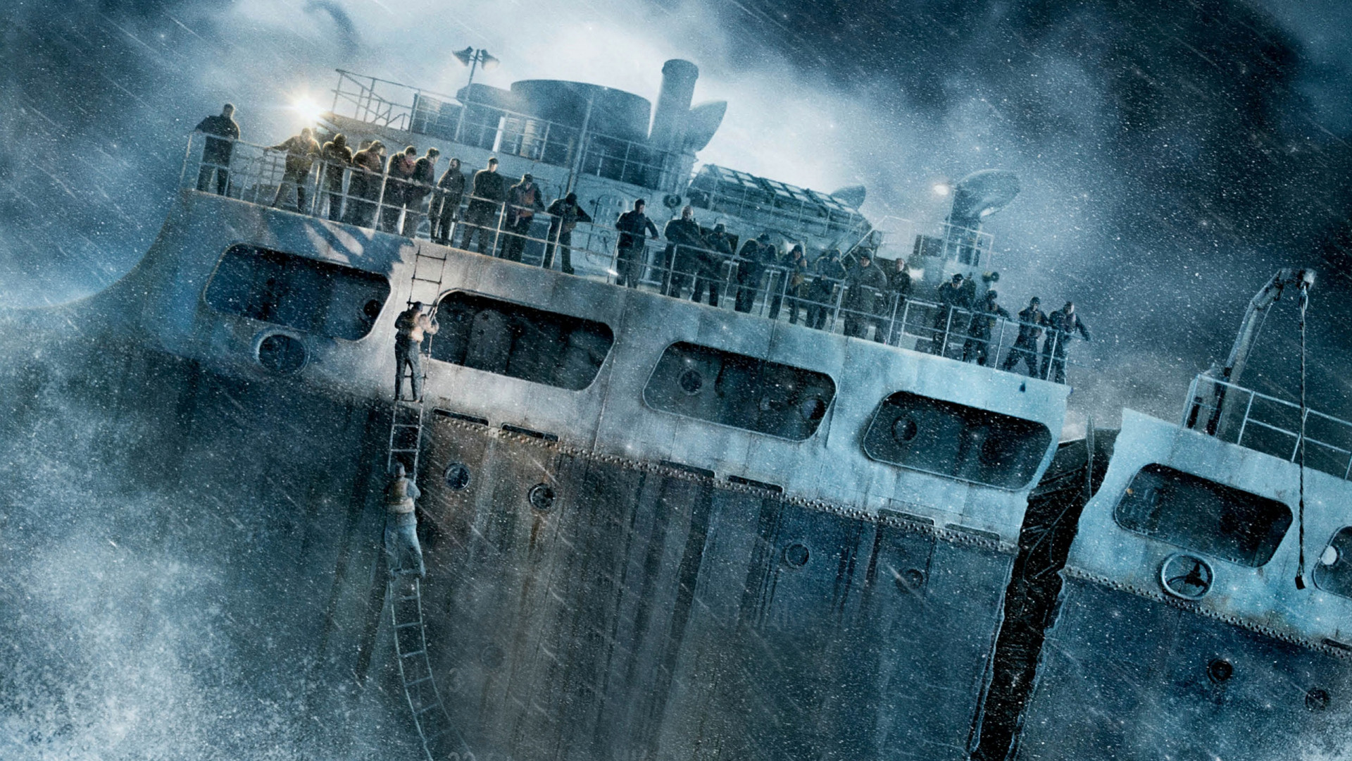 1920x1080 Preview wallpaper the finest hours, ship, wreck, storm 