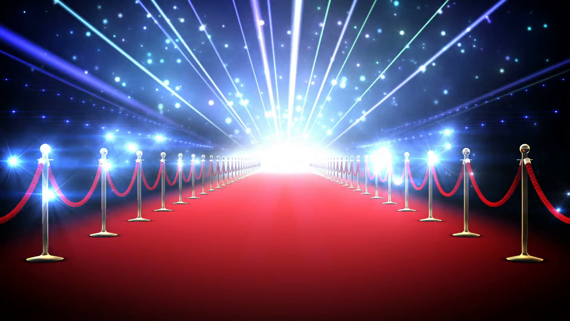 1920x1080 Moving On Red Carpet With Abstract Light Backgound Loop Motion Background -  VideoBlocks