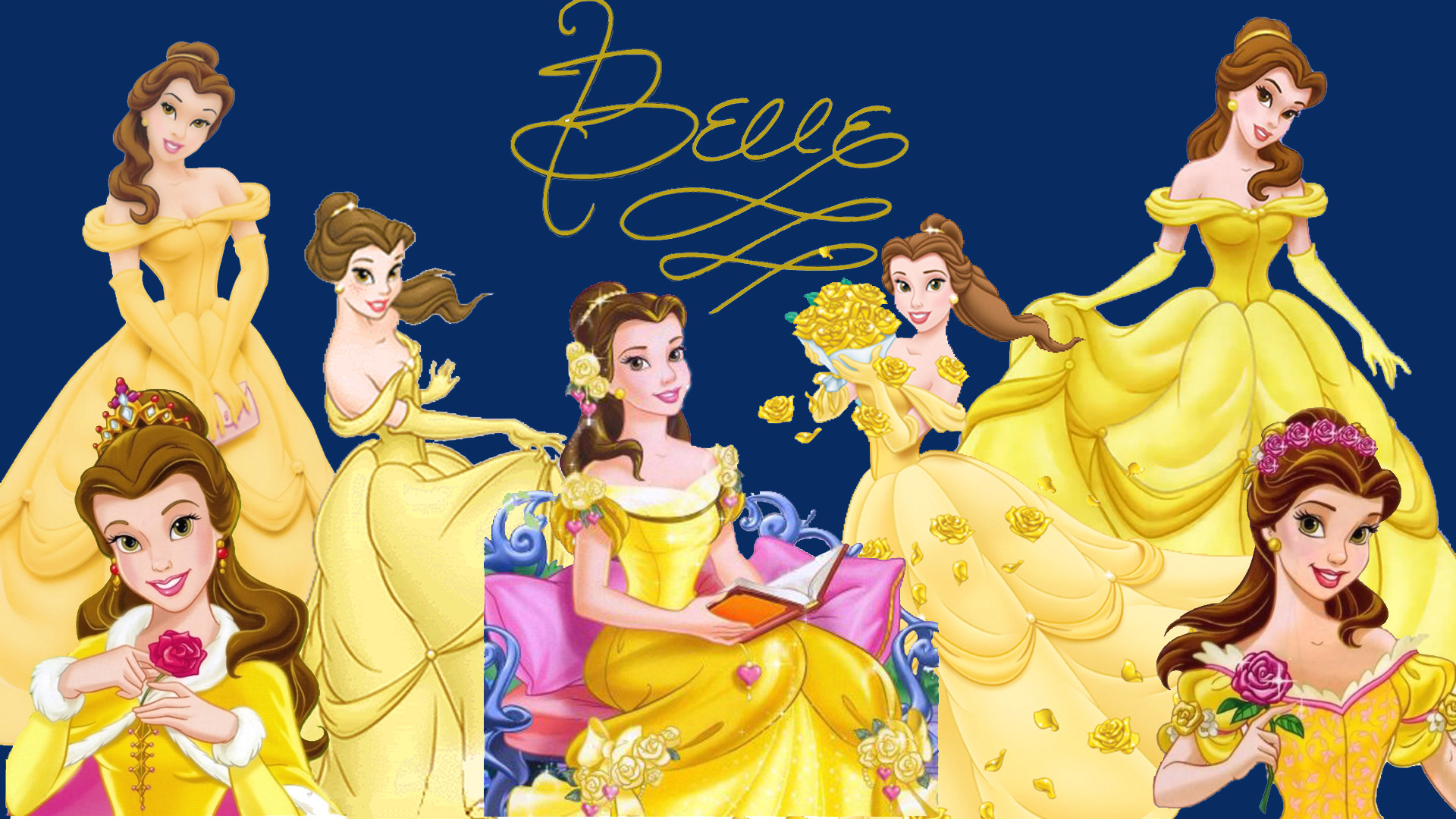 1920x1080 Disney Princess Belle wallpaper