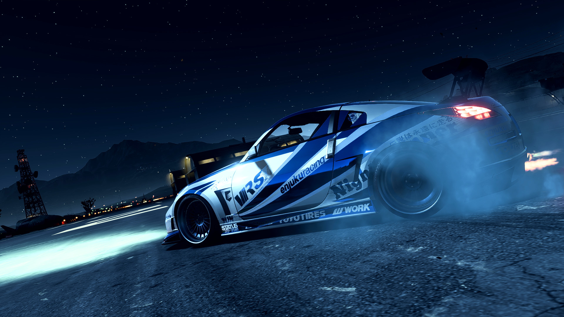 1920x1080 Platinum Blue Deluxe Nissan 350Z Wallpapers Need For Speed Payback