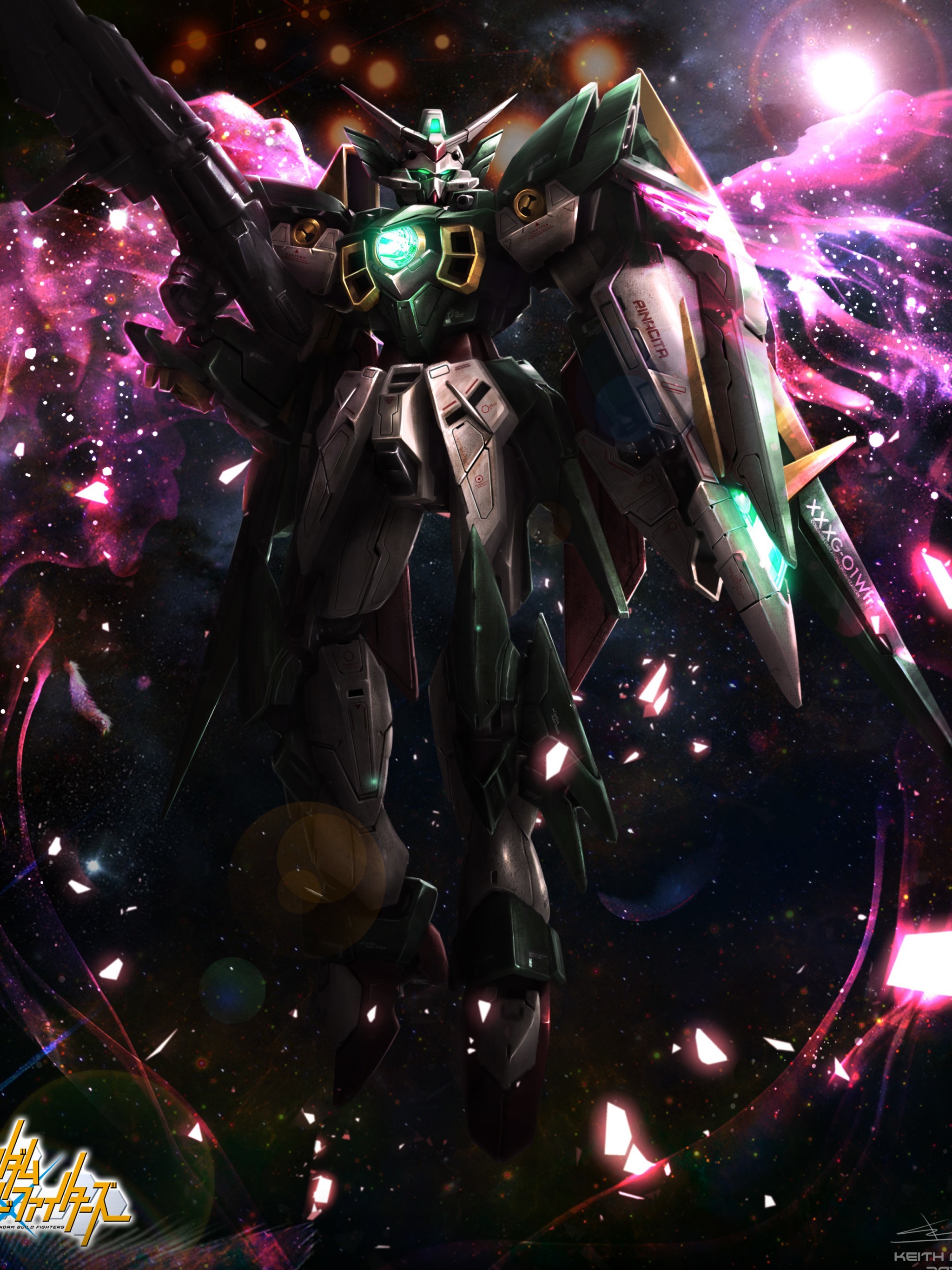 2048x2732 Download Gundam wing endless duel, Gundam wing episode 1 wallpaper