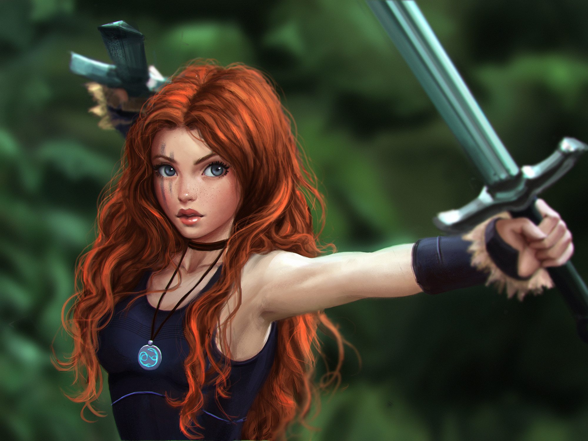 2000x1500 Fantasy Women Warrior. 43 Â· Download Â· Res: 1920x1200 ...