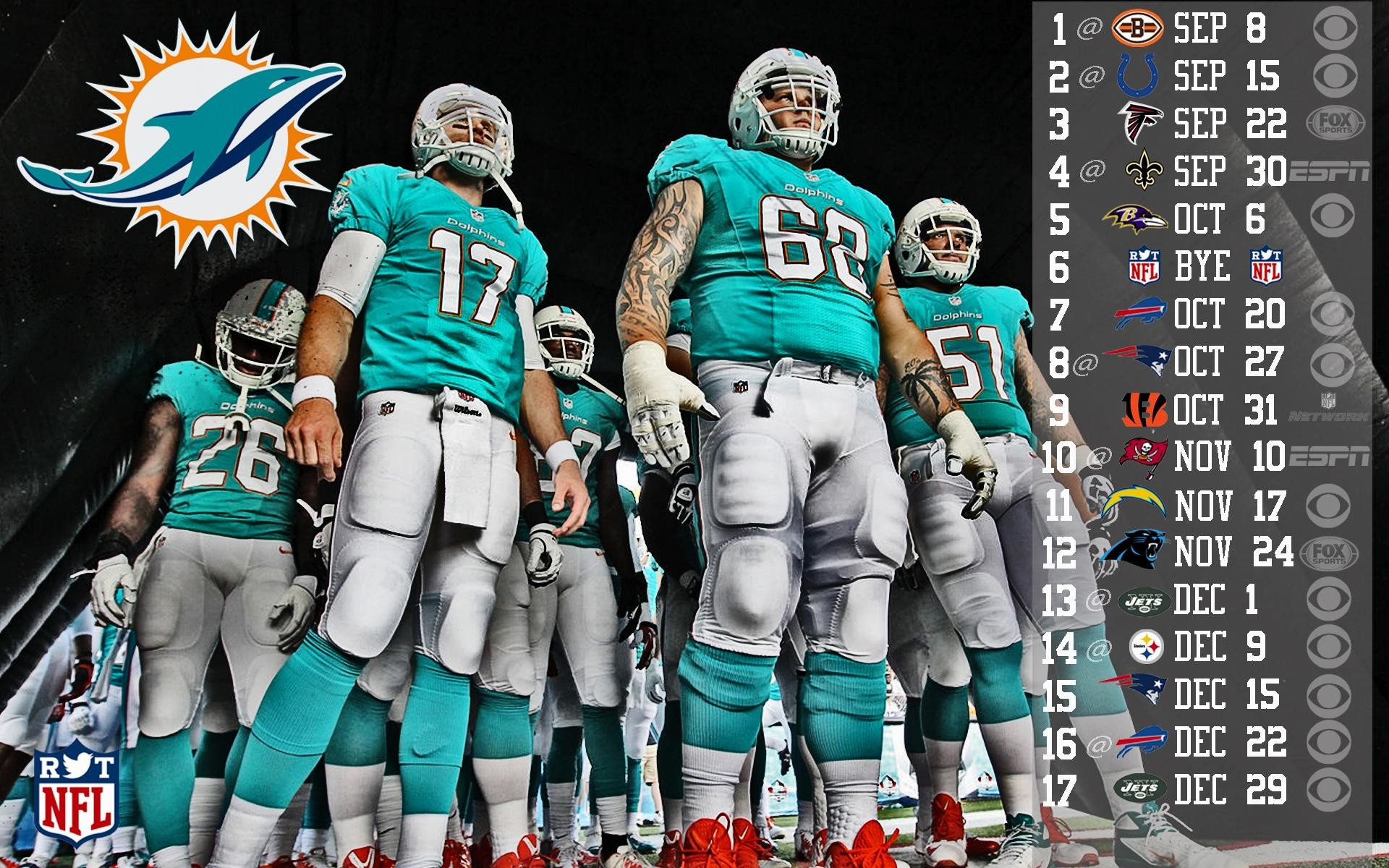 1920x1200 Dolphins-wallpapers-schedule-hd