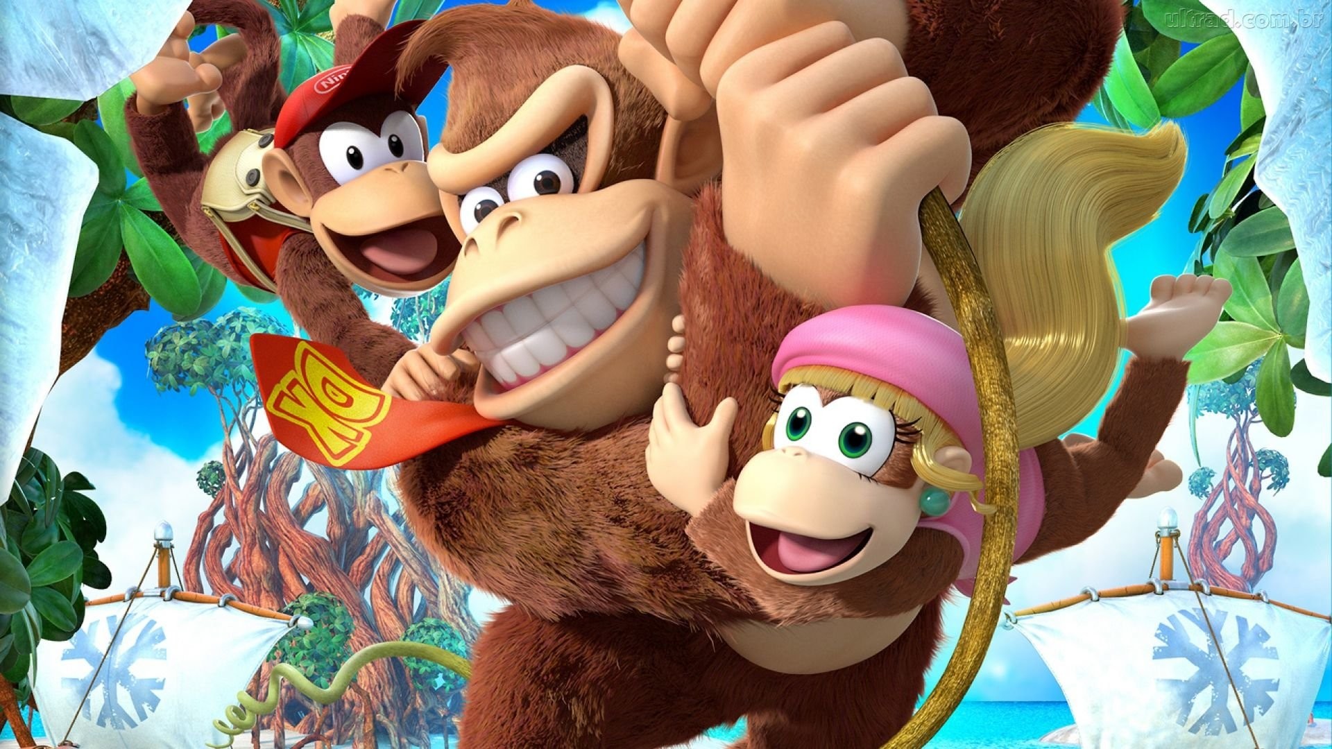 1920x1080 Video Game - Donkey Kong Country: Tropical Freeze Wallpaper