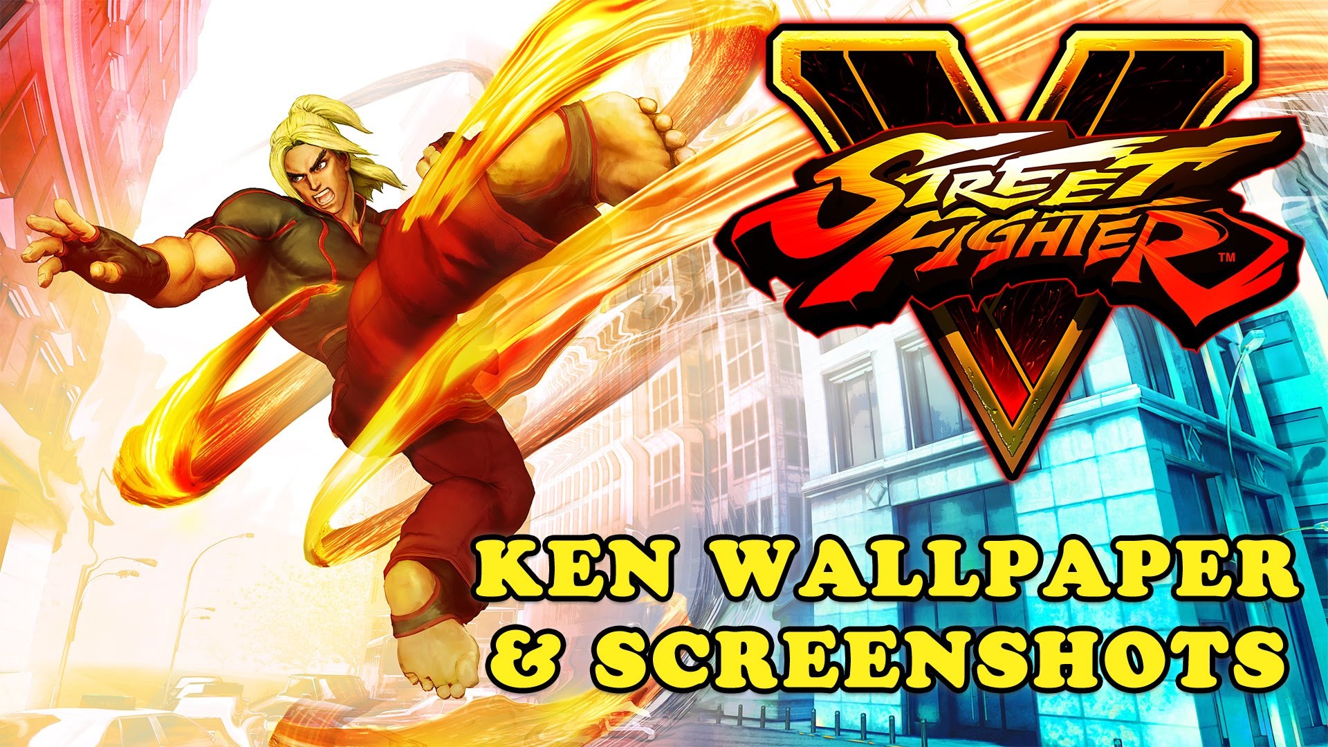 1920x1080 Street Fighter V - Ken Wallpaper and Screenshots (Download Link) - YouTube