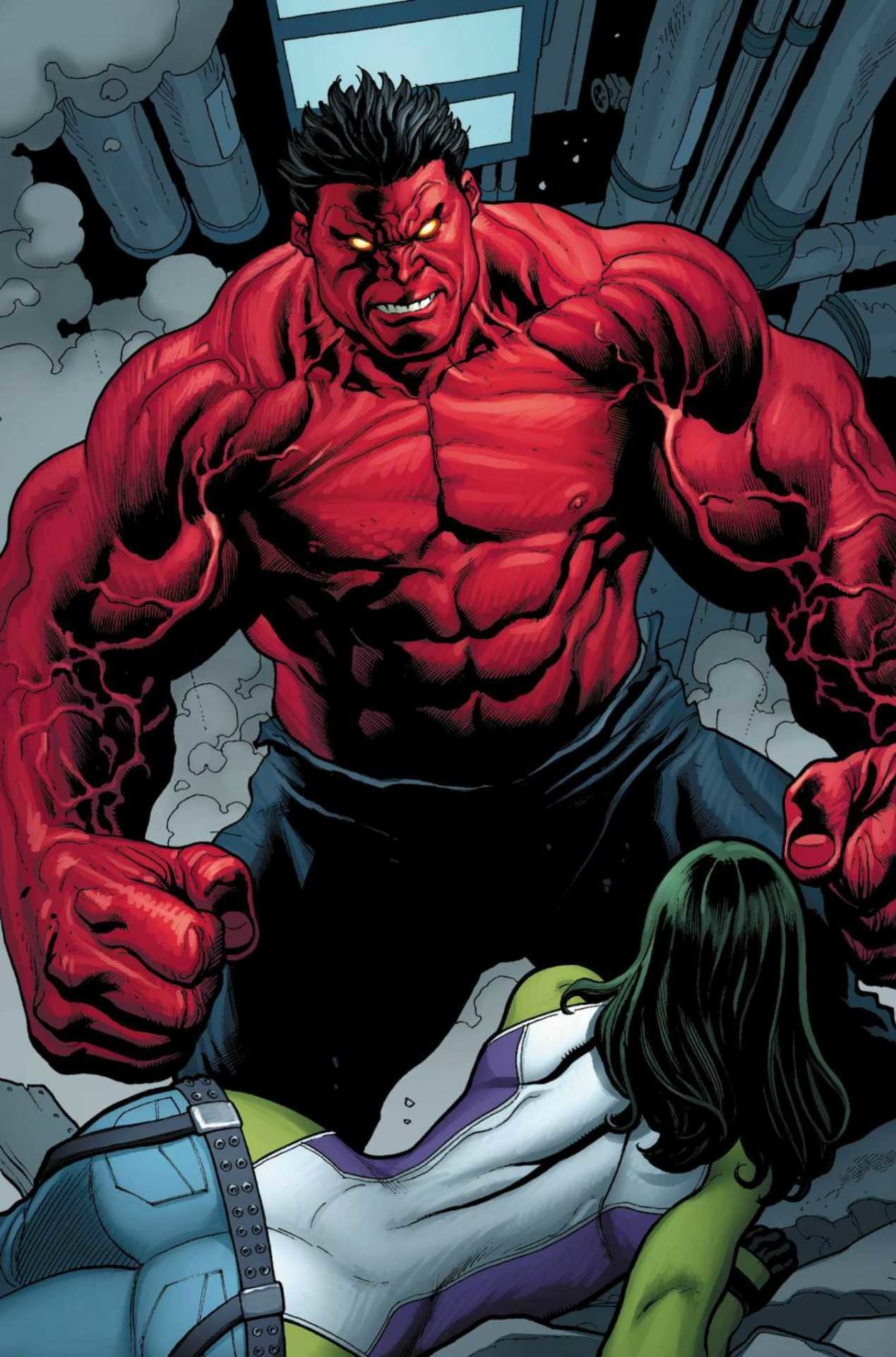 1269x1920 Rulk vs She-Hulk