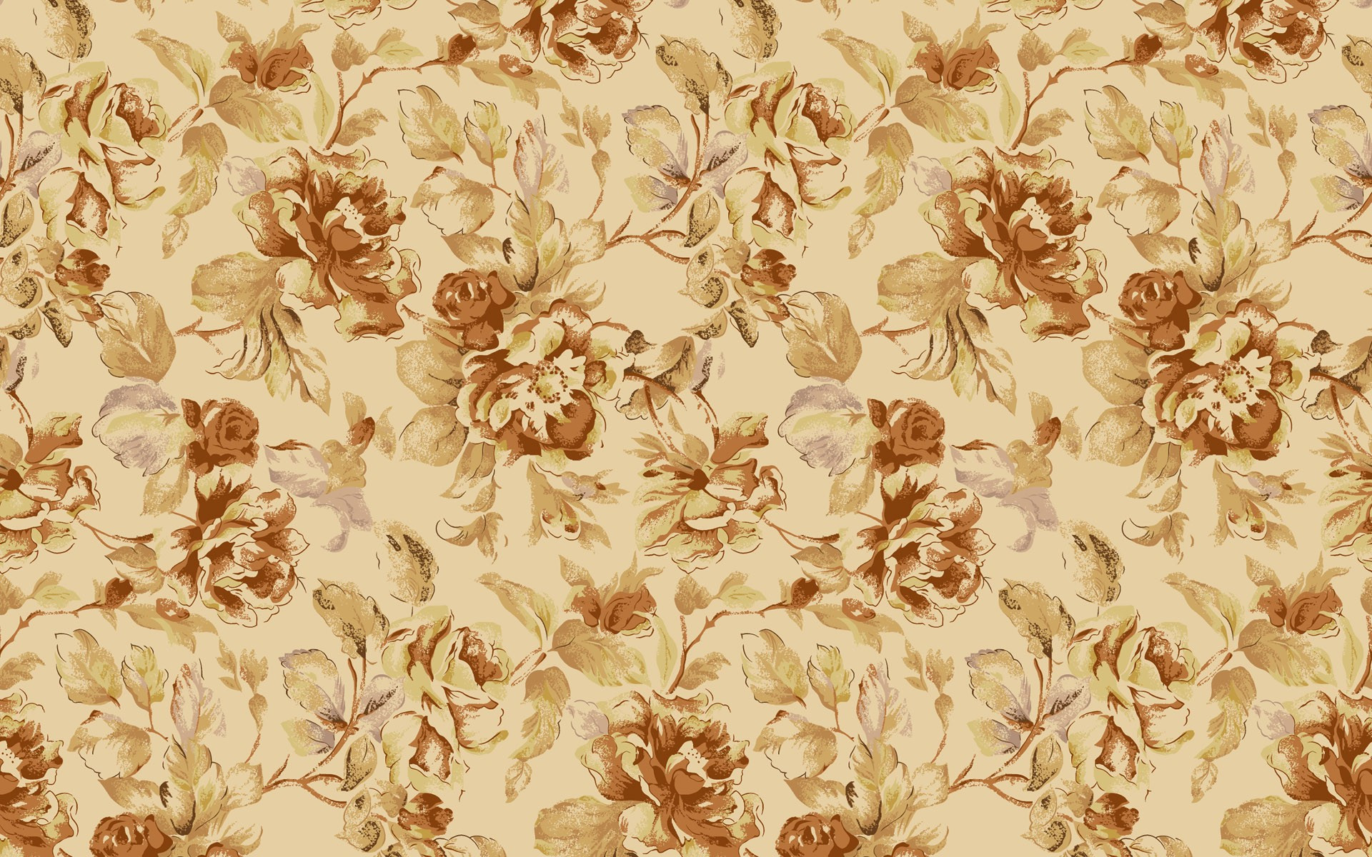 1920x1200 Floral Pattern Wallpaper