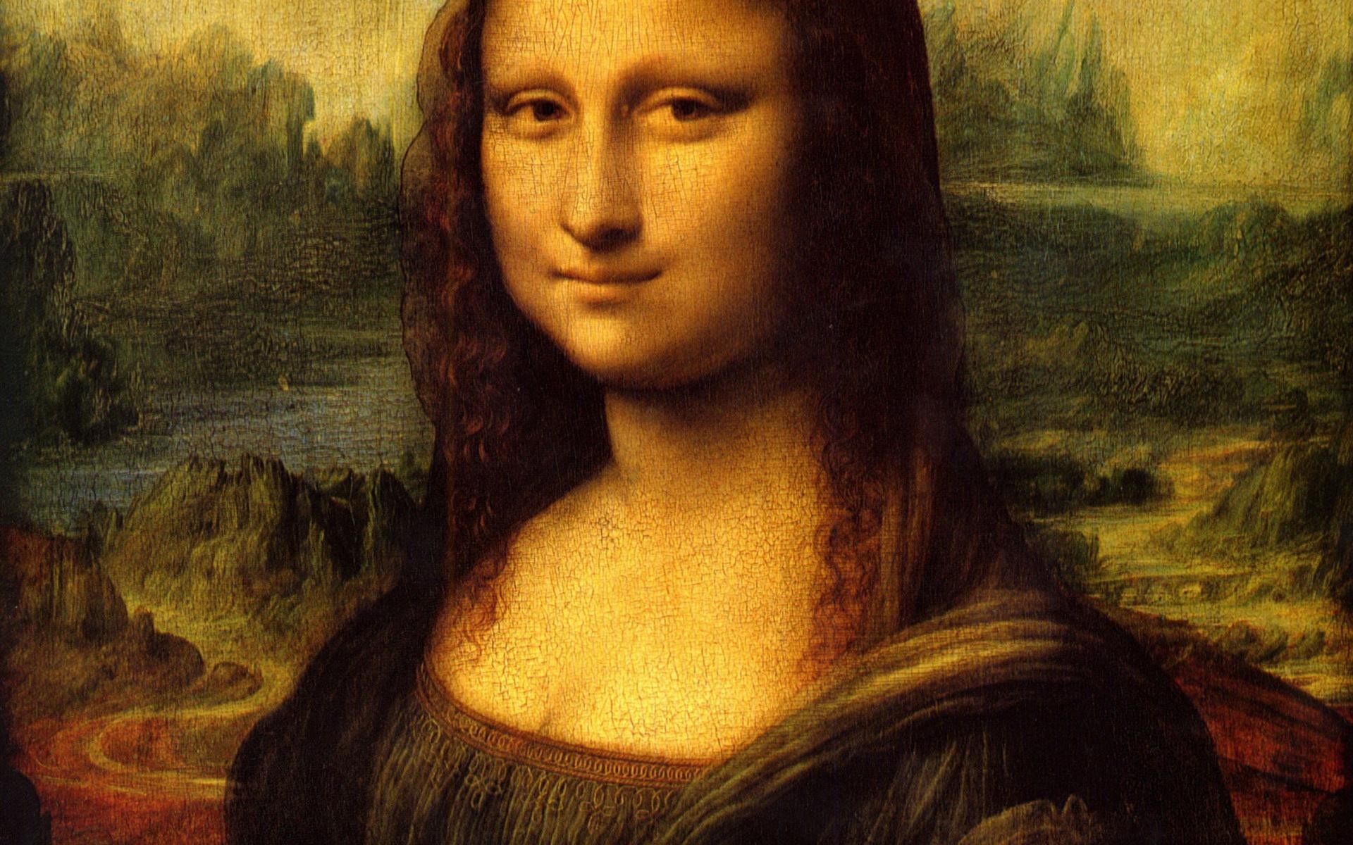 1920x1200 Mona Lisa HD Wallpaper Leonardo Da Vinci Art #1576 Wallpaper .