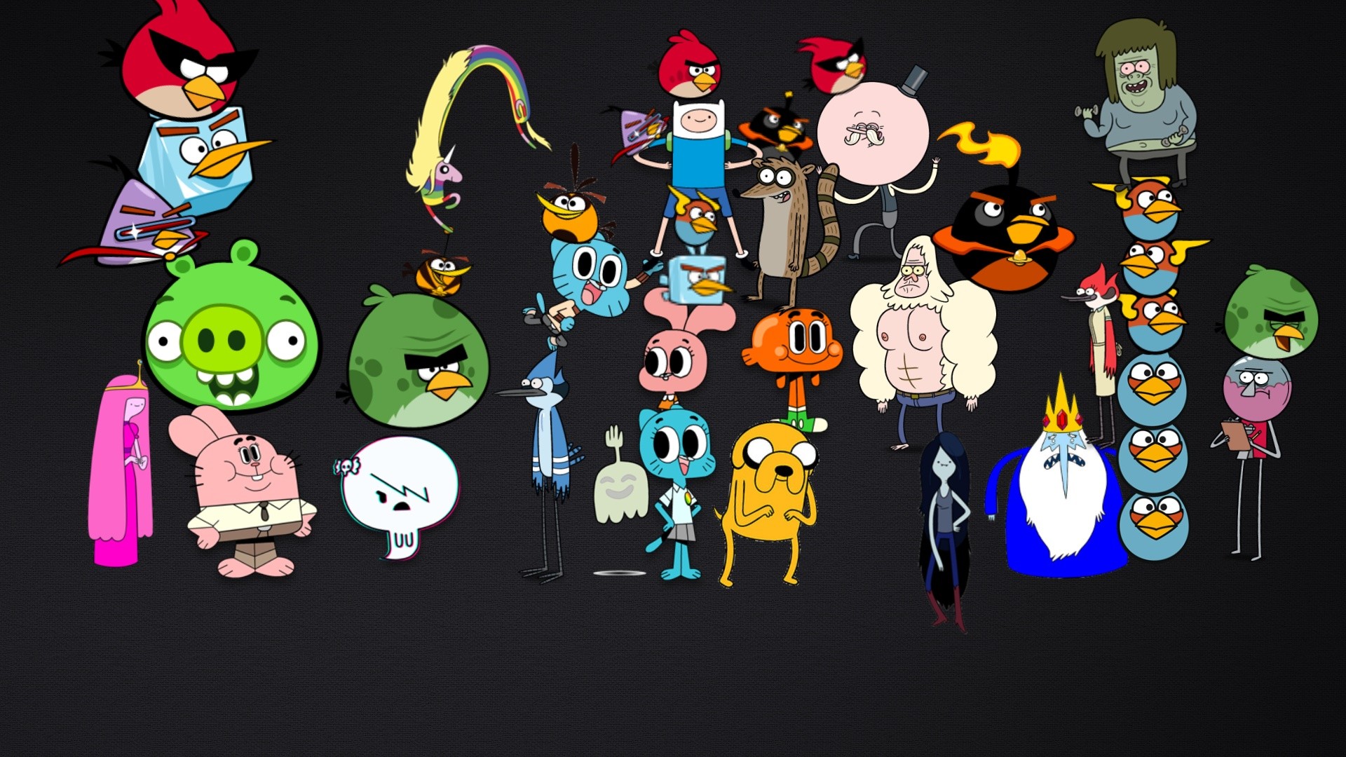1920x1080 User blog:Tyrex56/My new Angry Birds, Adventure time, Regular show, and The  amazing world of Gumball pictures | Angry Birds Wiki | FANDOM powered by  Wikia