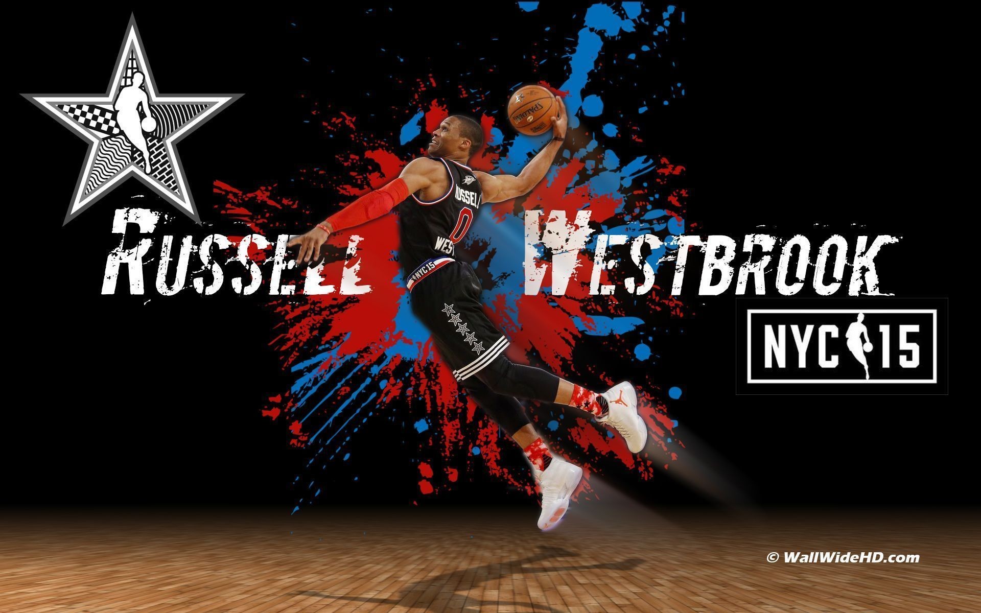 1920x1200 Russell Westbrook 2015 NBA All-Star Game MVP Wallpaper