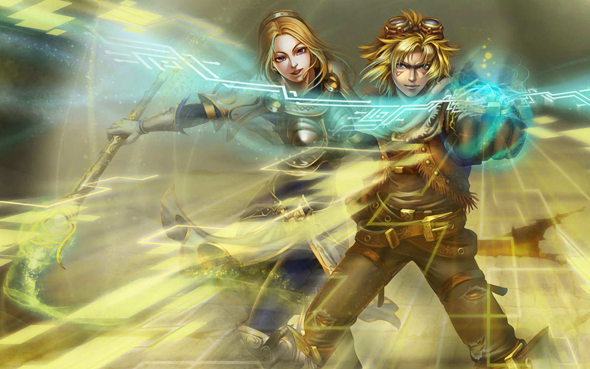 1920x1200 Ezreal And Lux