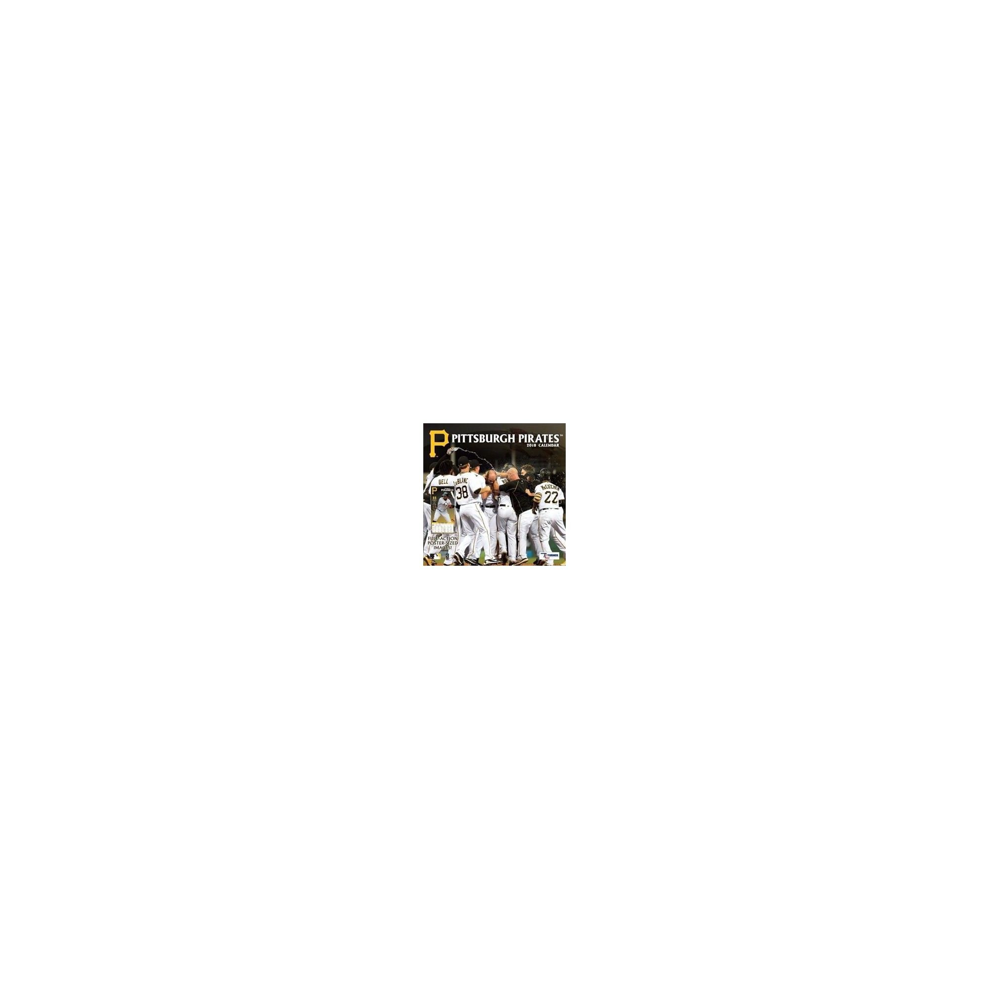 2000x2000 Pittsburgh Pirates 2018 Calendar : Full-action Poster-sized Images!  (Paperback)