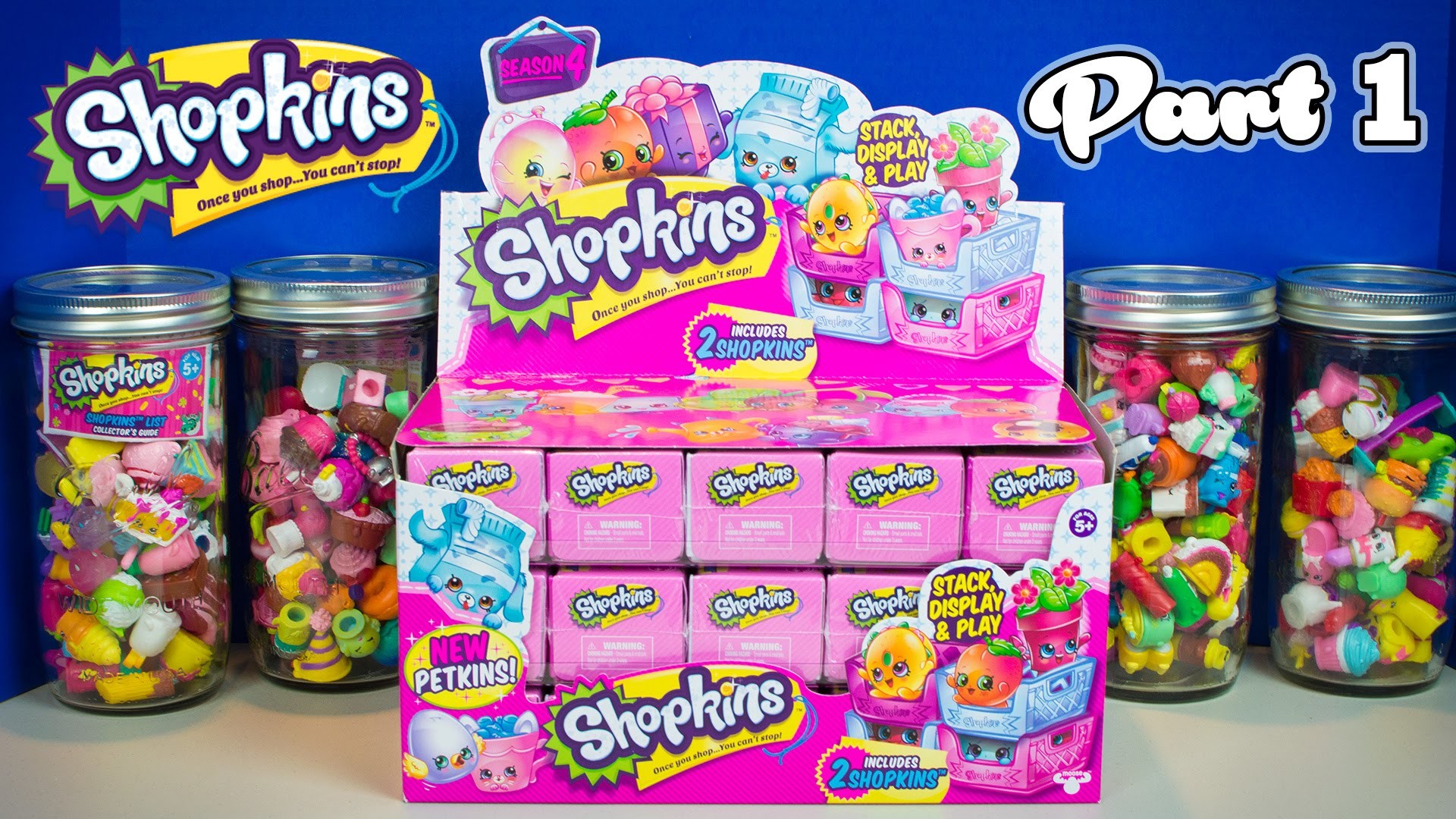 1920x1080 SHOPKINS SEASON 4 PETKINS Blind Baskets Part 1 | Hunt for a Limited Edition  Shopkin! - YouTube