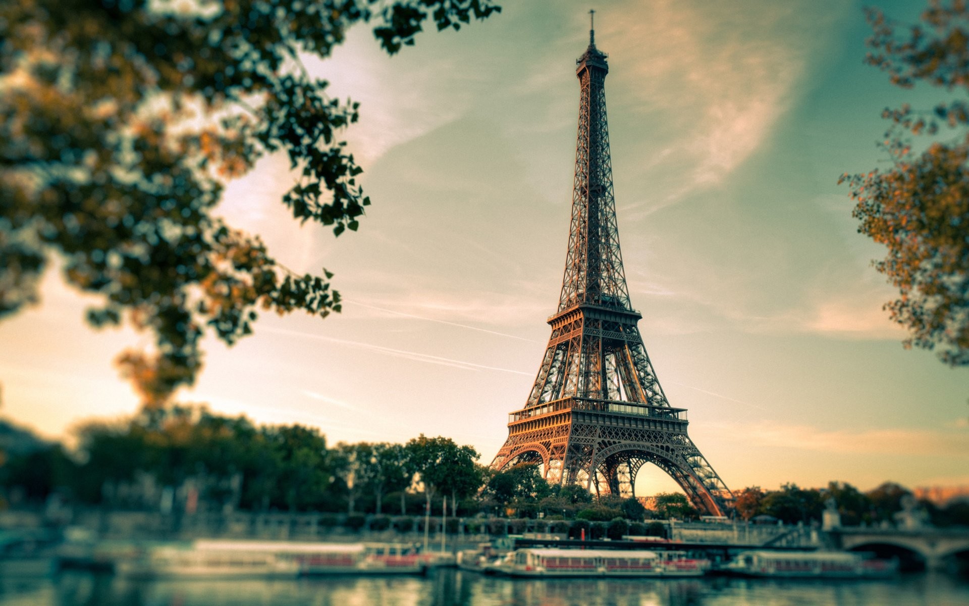 1920x1200 HD Wallpaper | Background Image ID:284379.  Man Made Eiffel Tower