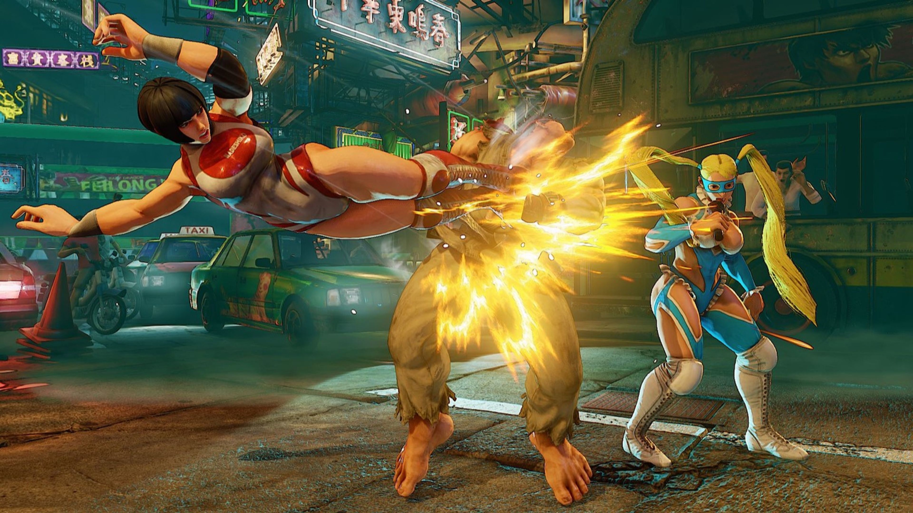 3840x2160 PS4 Gameplay Features 4K Street Fighter V Wallpapers