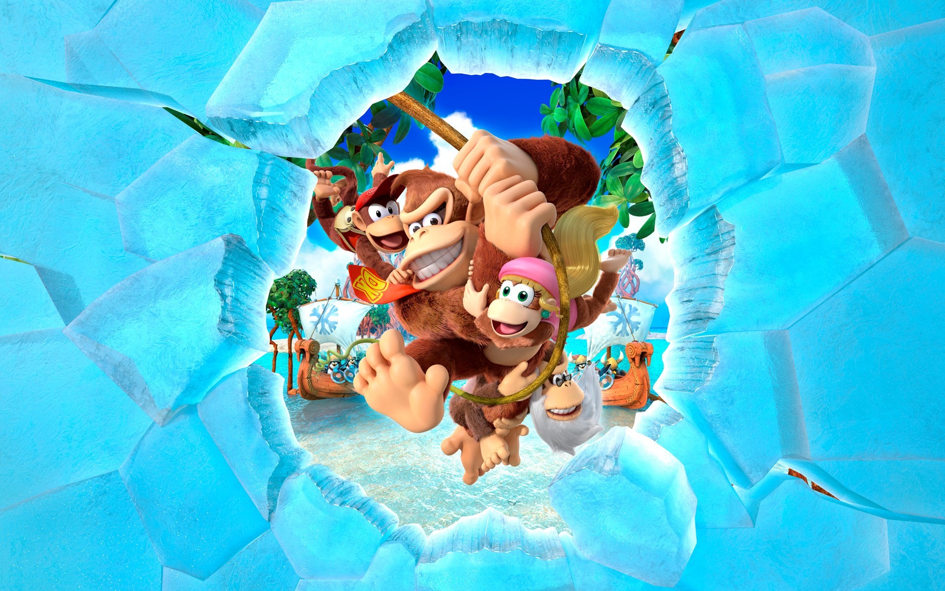 1920x1200 wallpapers free donkey kong country tropical freeze
